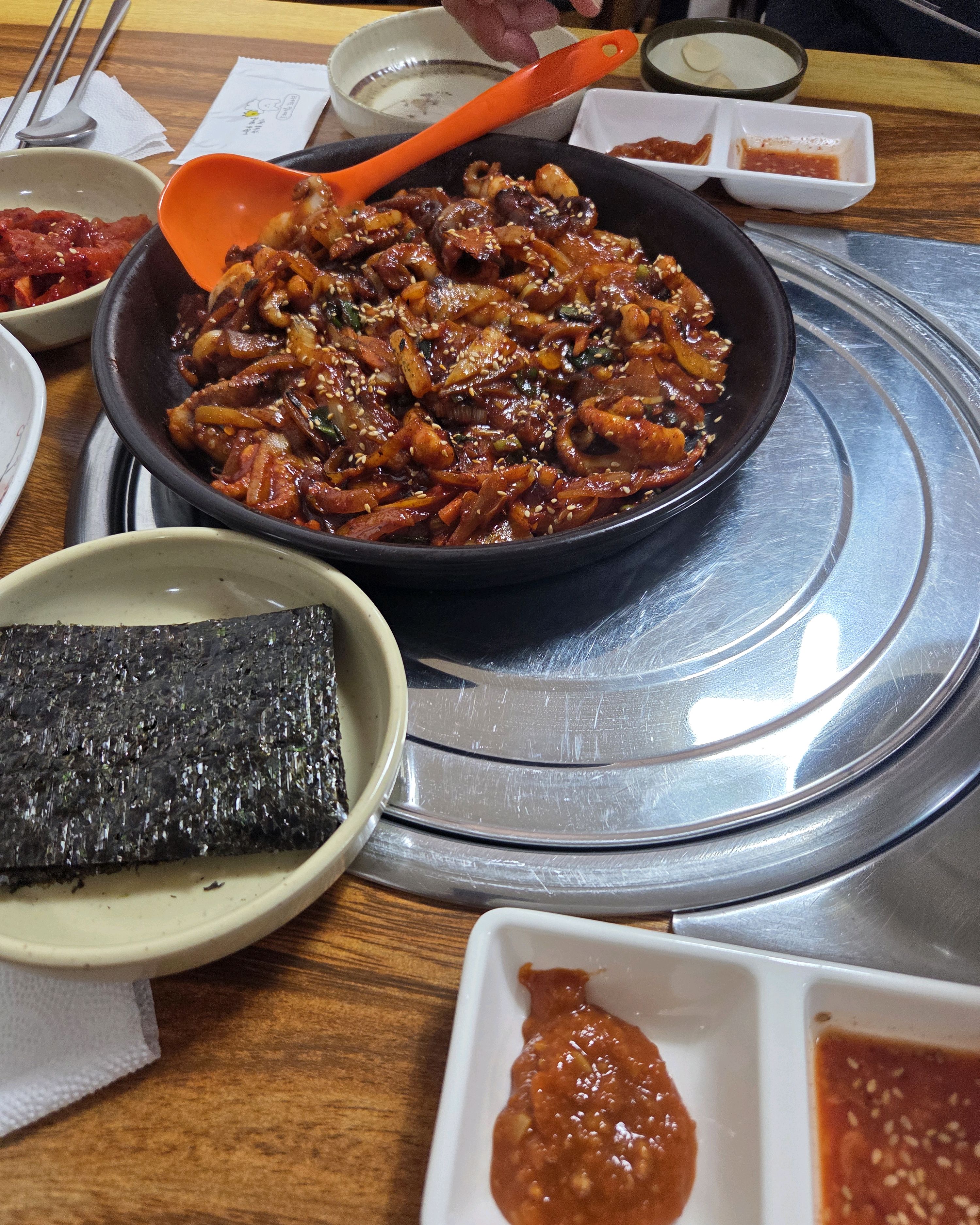 쭈꾸미 맛있어요 ! - 대전 맛집 대전 칼국수 족발 쭈꾸미볶음 본점