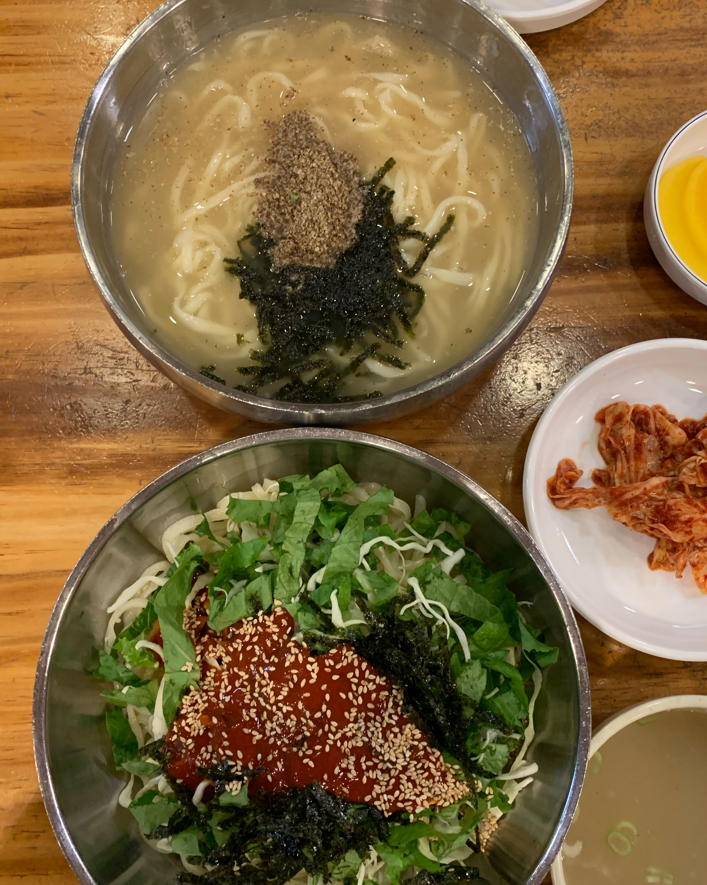 20분정도 웨이팅했어요 - 대전 맛집 김화칼국수