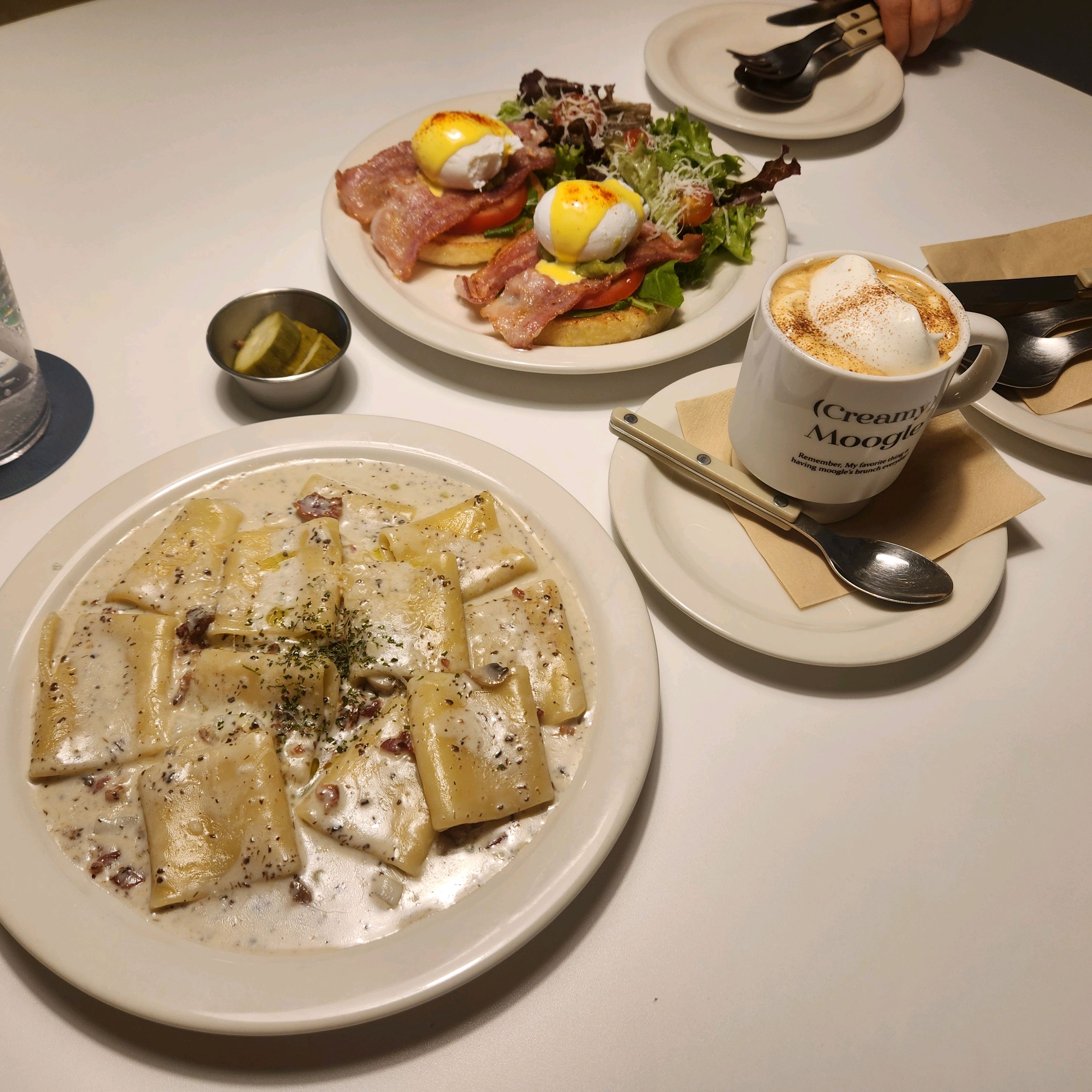 에그베네틱트, 파스타 맛있어요. - 대전 맛집 무글