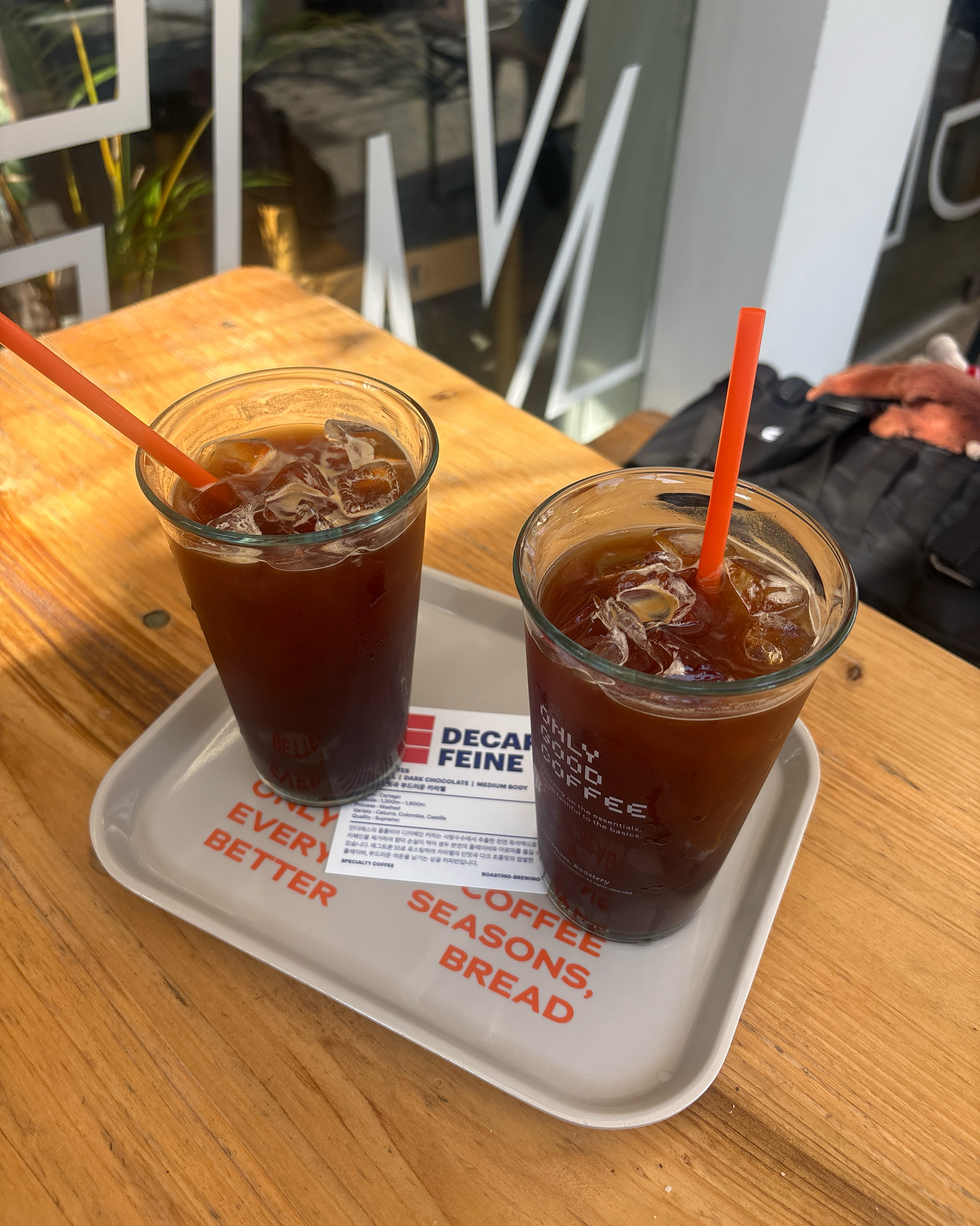 오랜만에 왔는데 여전히 친절하신 직원분들과 맛있는 커피로 힐링하고 갑니다 - 대구 맛집 인더매스 삼덕