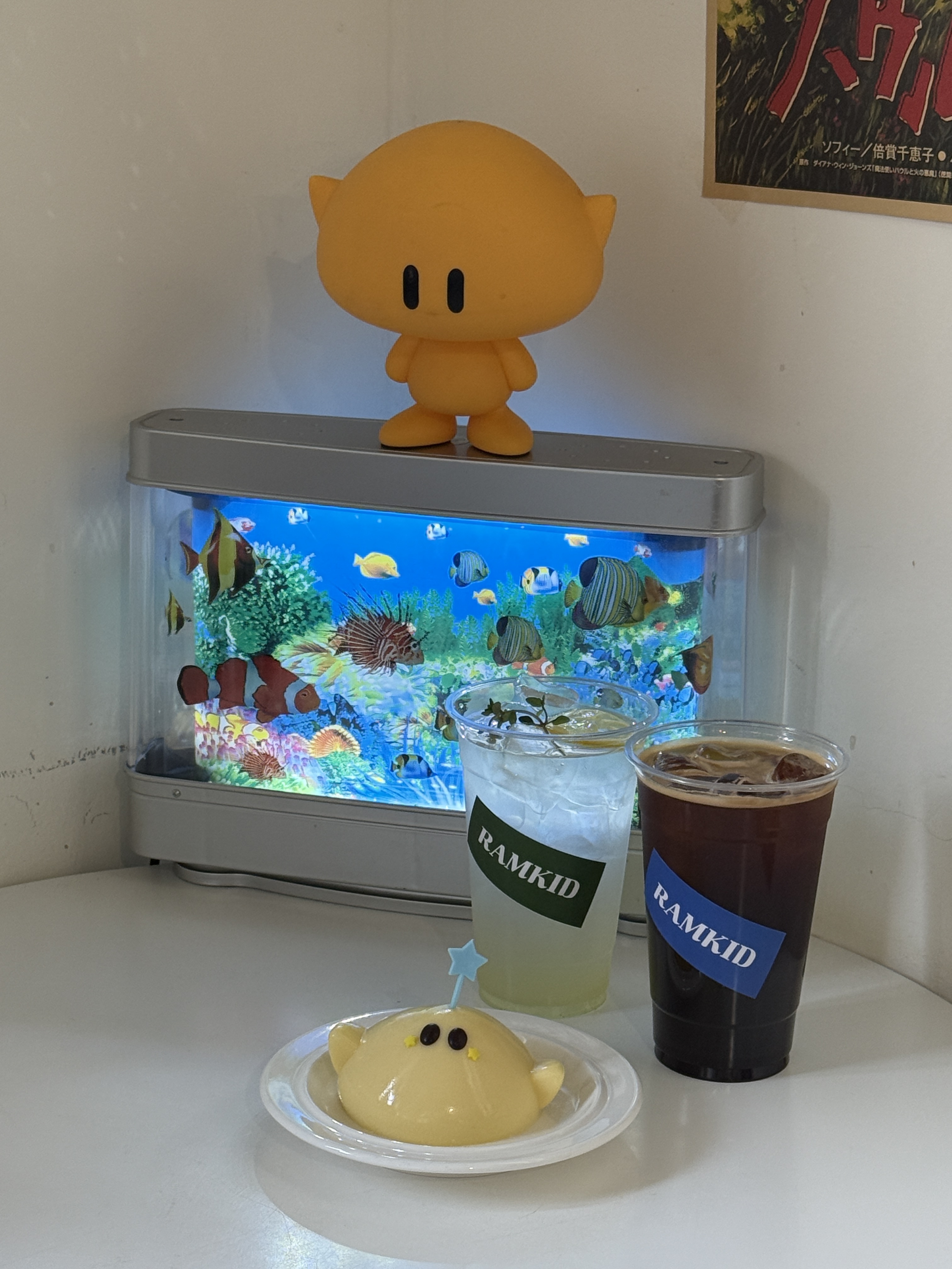 카페도 넘 귀엽고 음료도 디저트도 넘 맛잇어용😊😊 - 대전 맛집 램키드