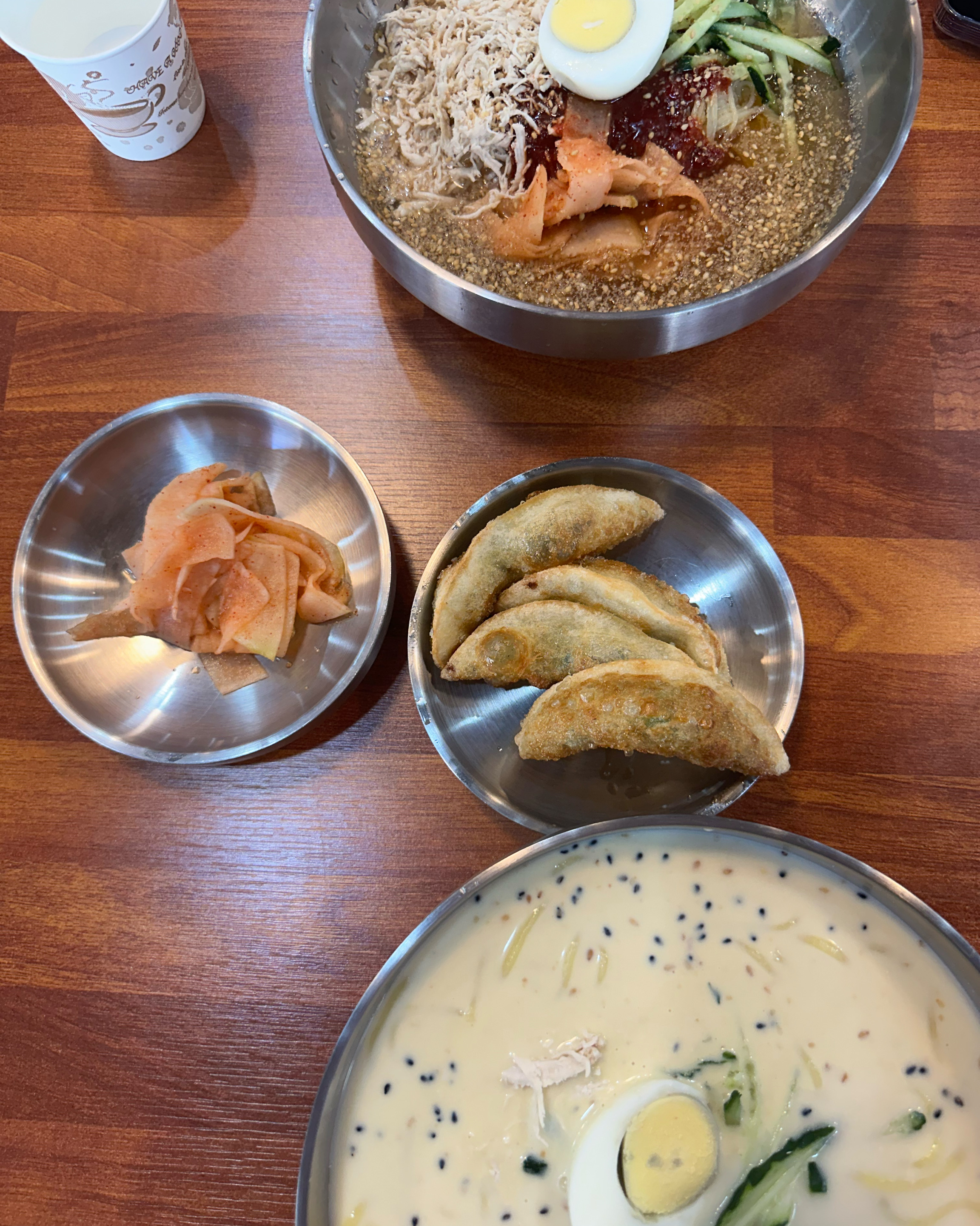 물비빔면 맛이 개성있는데 맛있었어요! - 대구 맛집 길천 인생면옥 범어본점