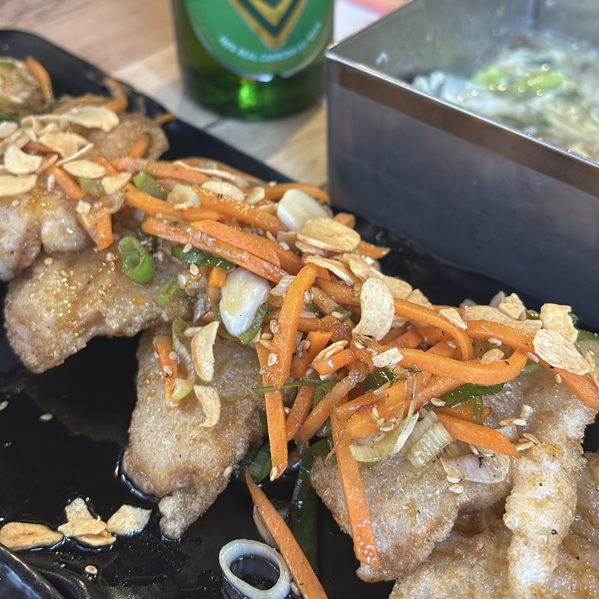 양꼬치 3번째로 먹어보는데 먹어본 곳중에 냄새도 없고 깔끔하고 그냥 도라방스임 - 대전 맛집 하얼번