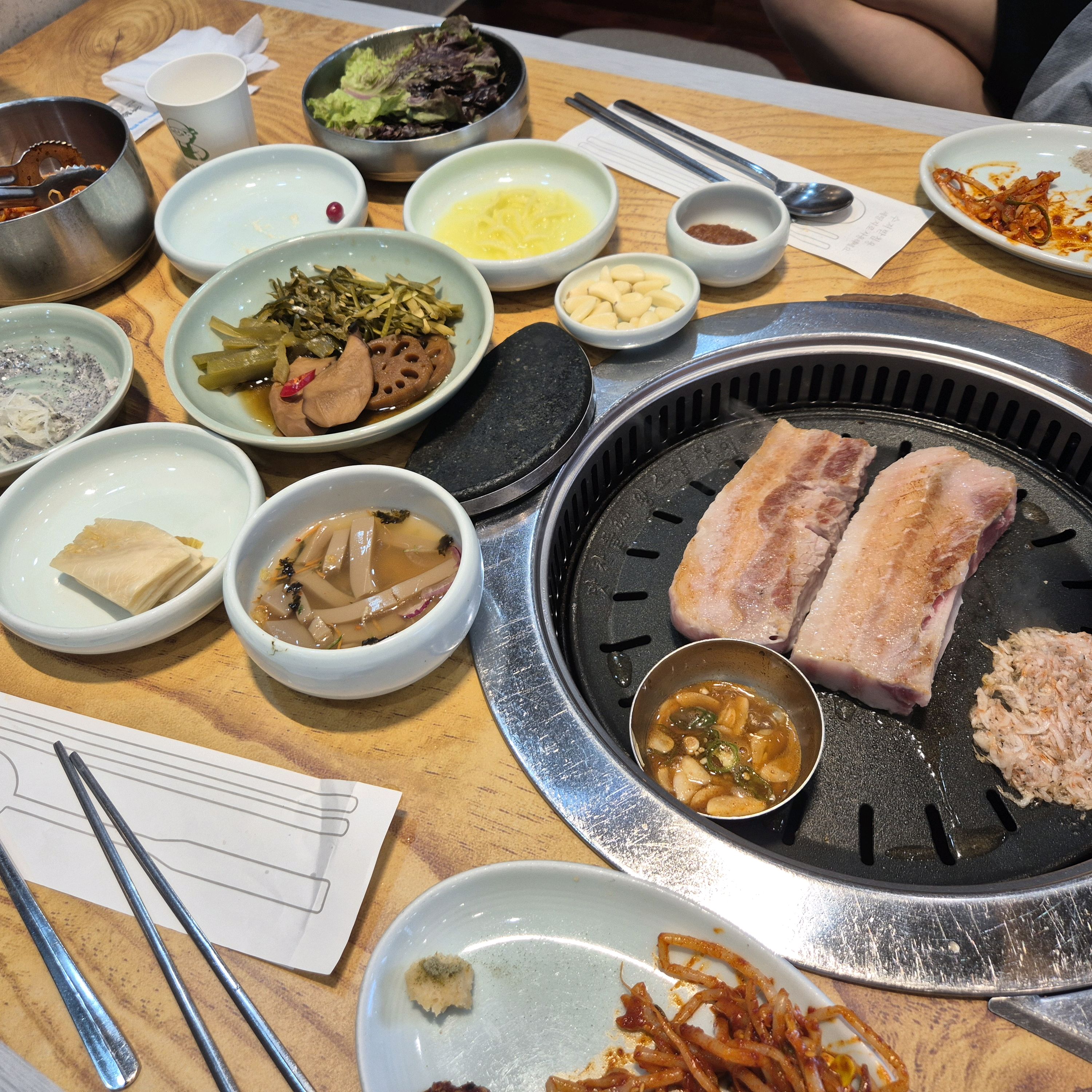 첫 방문인데 너무 맛있게 잘 먹고왔어요! - 대전 맛집 맛찬들왕소금구이 갈마점
