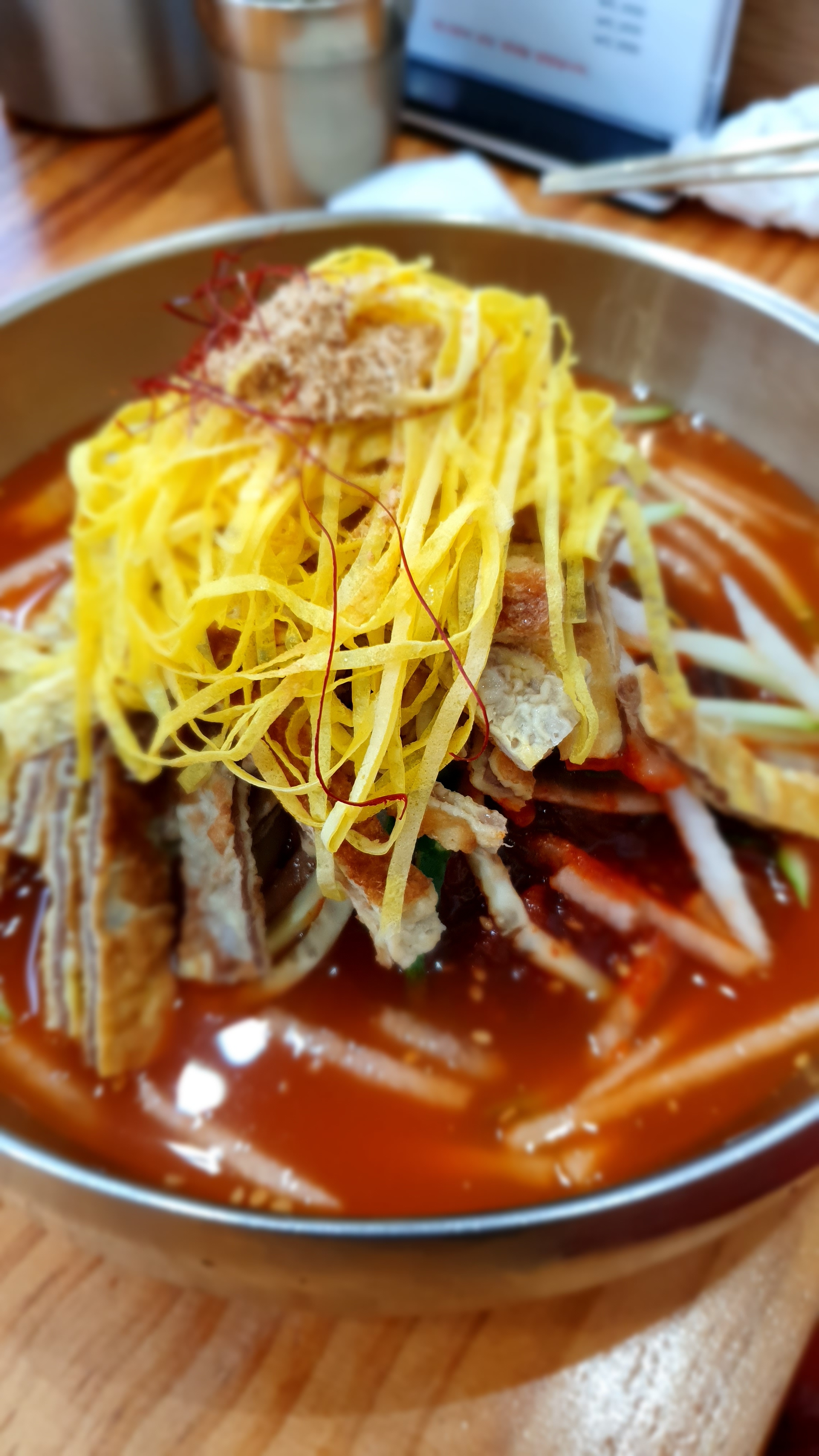 양도 많고 맛있어요. 육수가 맛있어요. - 대전 맛집 진주냉면 이설옥 본점