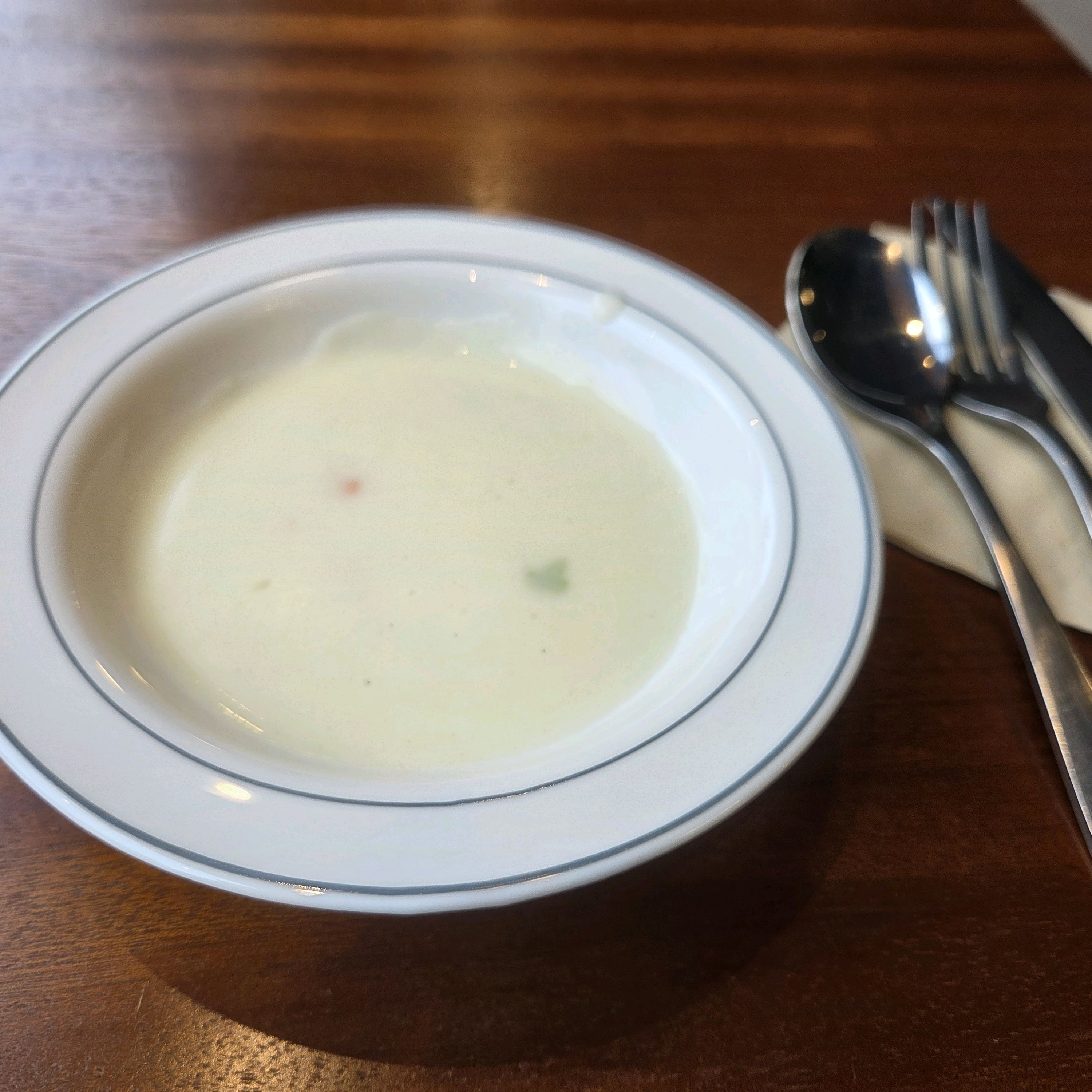 예전처럼 스프도 나오네요. - 대전 맛집 한밭경양식 월평본점