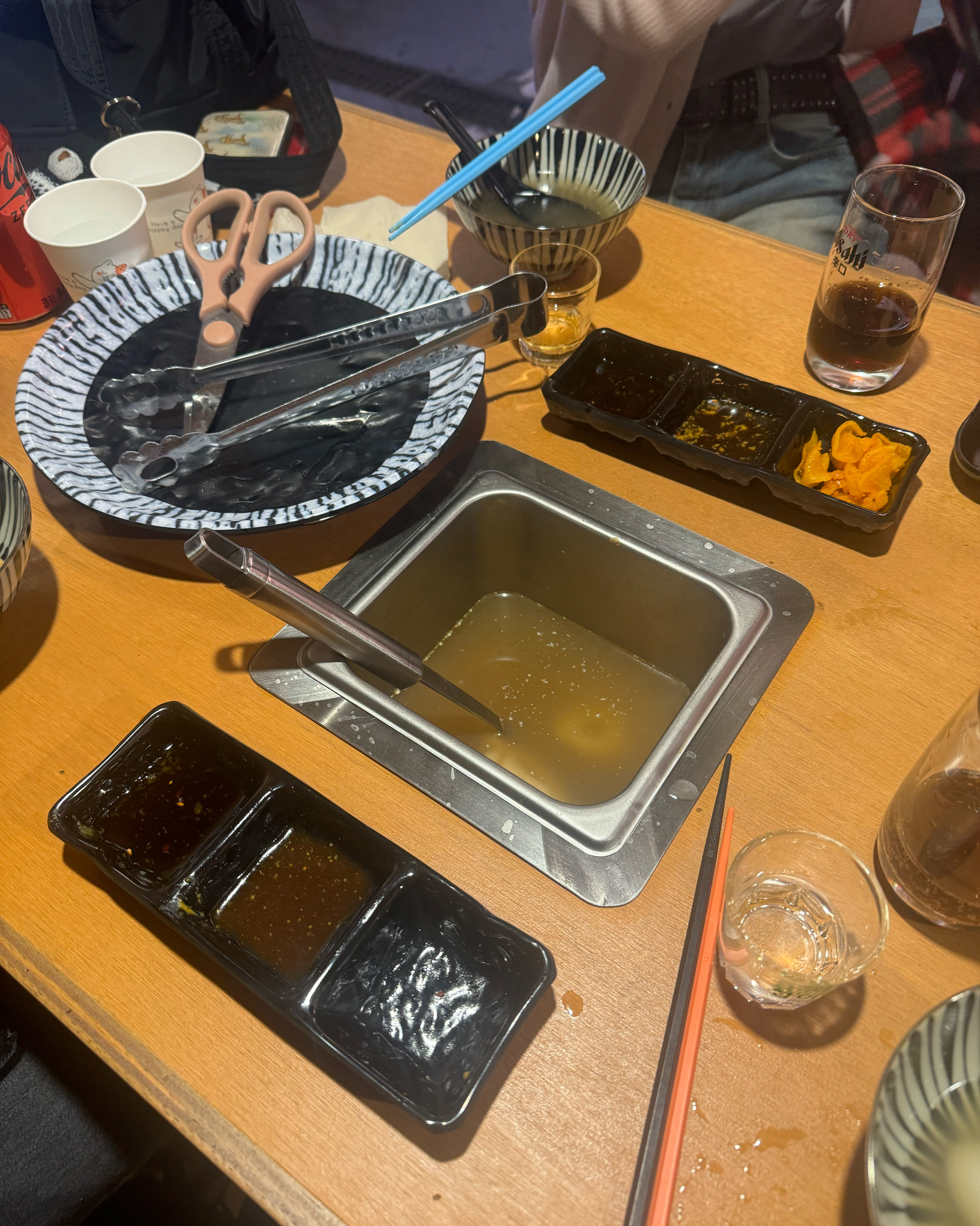 싹 비운 거 보이시죠 .. - 홍대 맛집 유메오뎅 홍대
