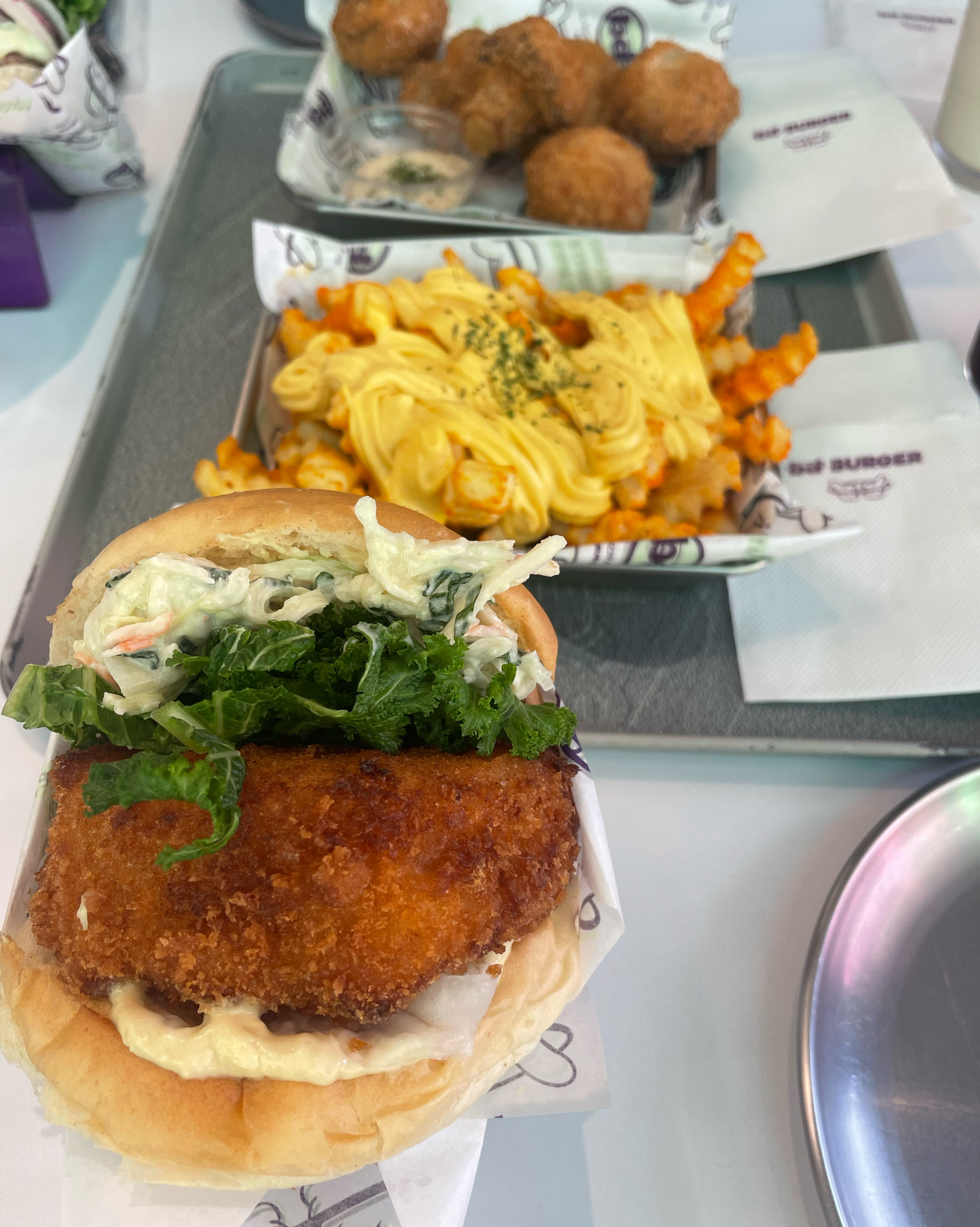 수제버거 맛있게 먹었어용~~~ - 성수 맛집 bd버거 성수역연무장길 점심저녁
