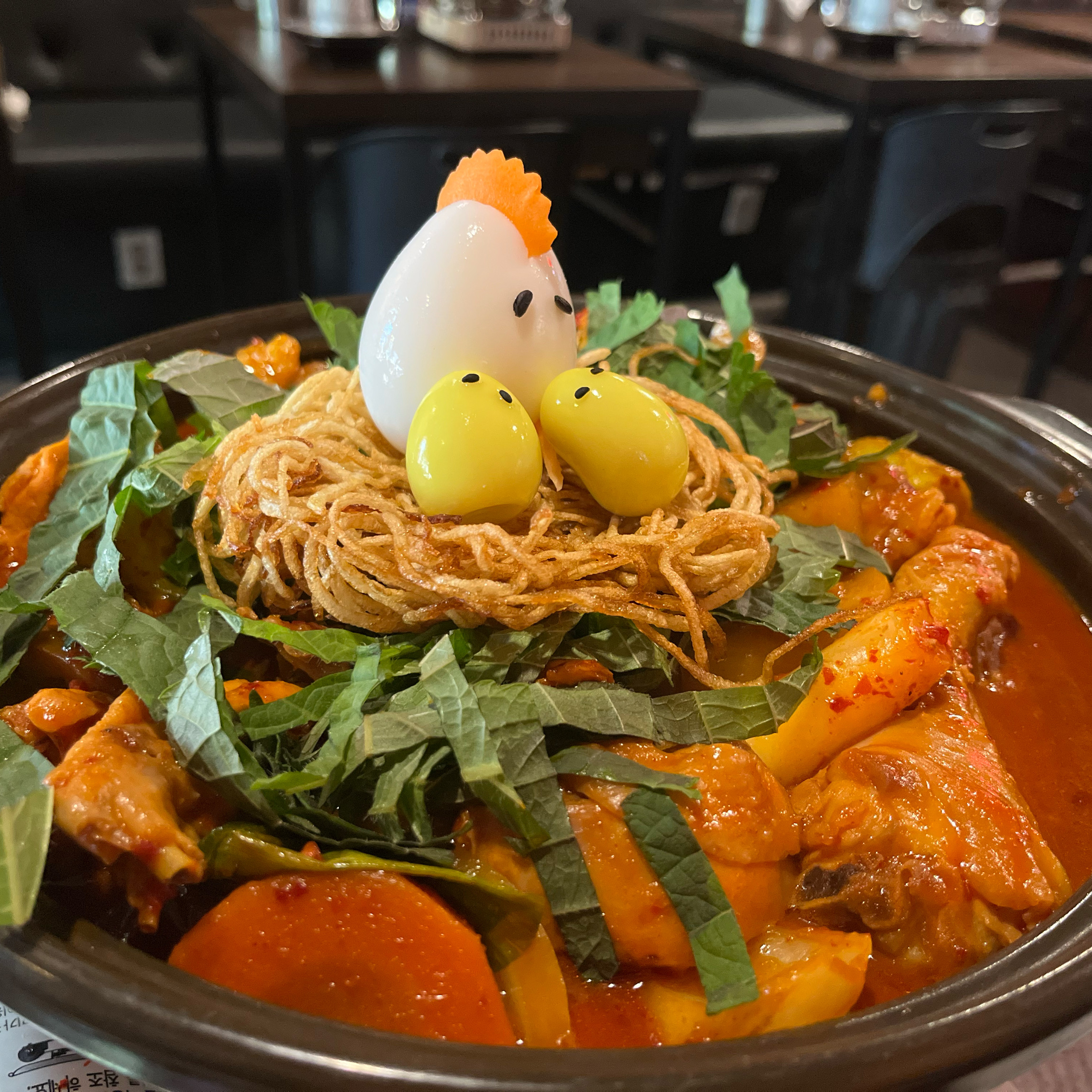 너무너무 시랑스러워 맛나게 막았다는 !! - 홍대 맛집 둥지닭볶음탕 홍대점