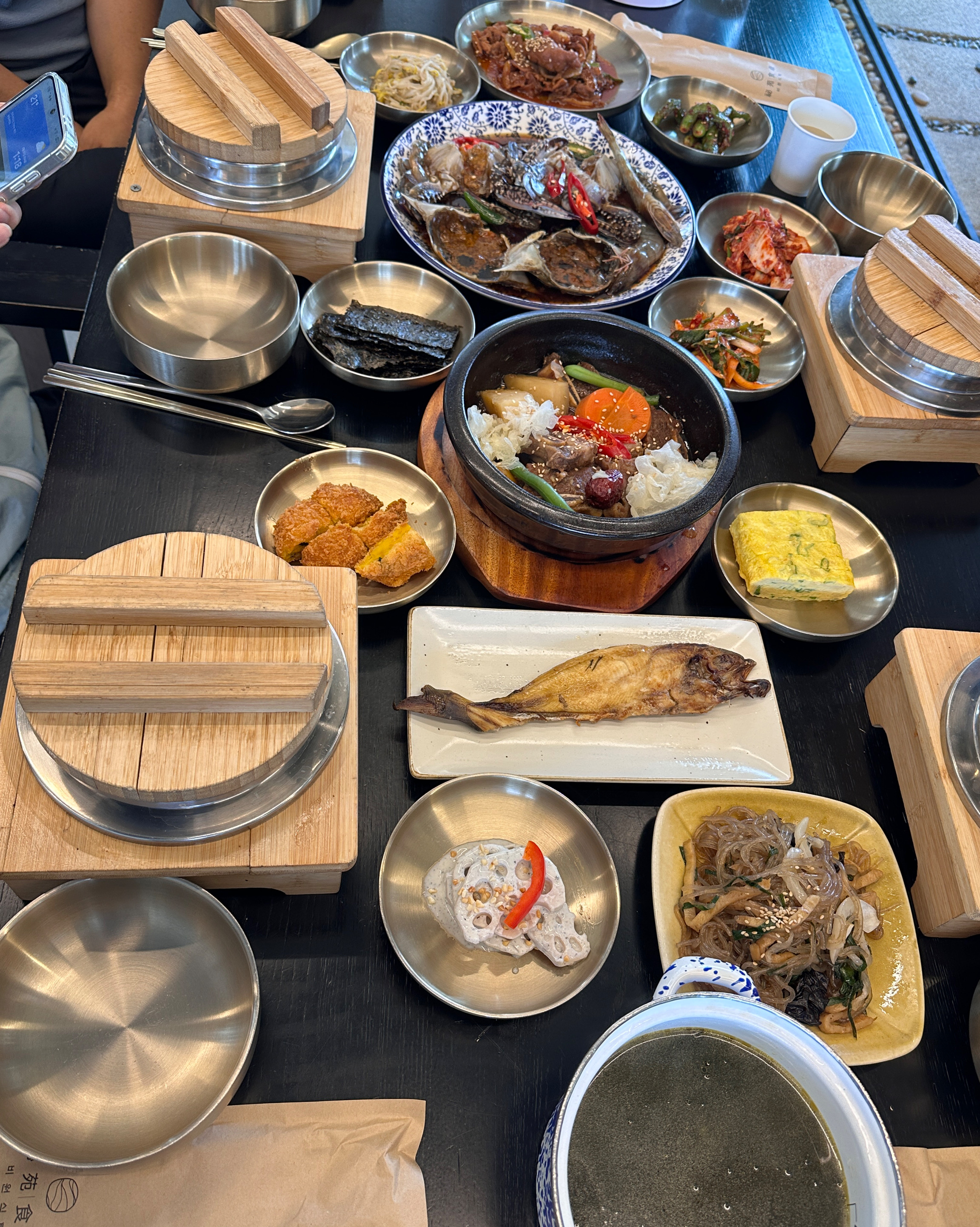 기대를 너무 많이 했던 탓인지 생각보다 쏘쏘~ - 부산기장 비원식탁 기장본점