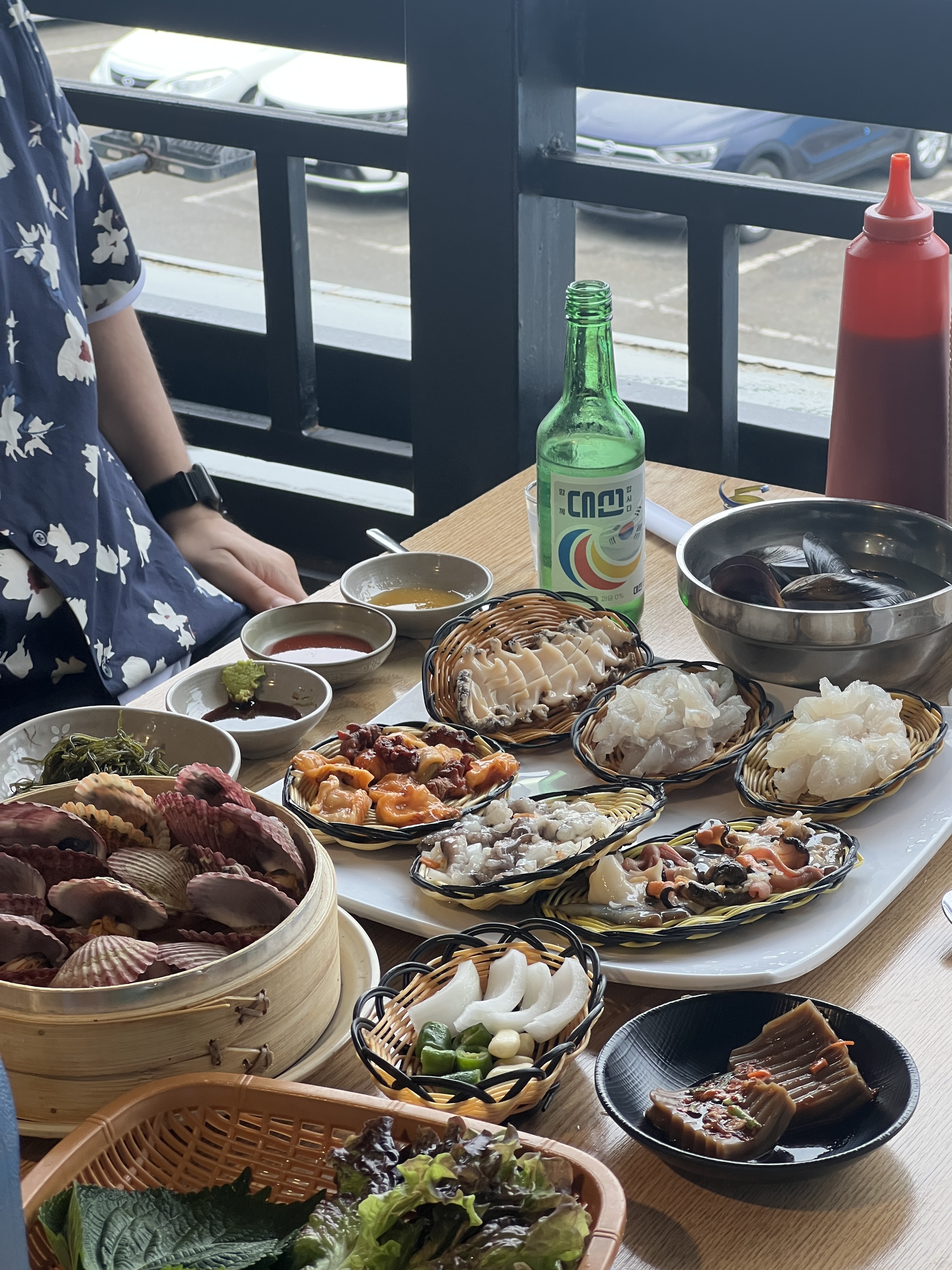 남편이랑 부산기장은 처음인데 맛있네여 ㅎㅎㅎ - 부산기장 장씨해녀집 연화리본점