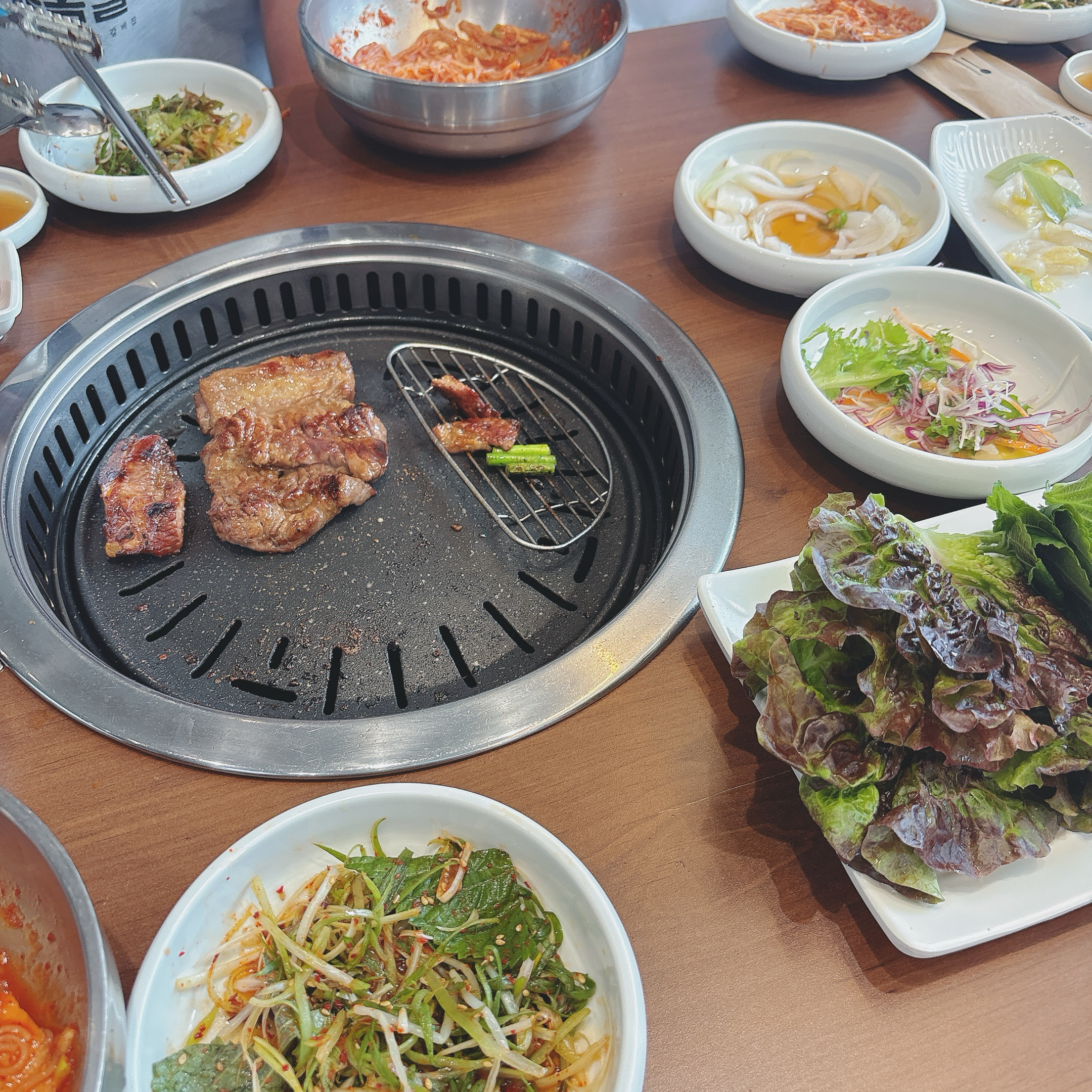 양념돼지갈비 맛있는집 찾다가 발견했어요! - 부산명지 명지도 금옥갈비