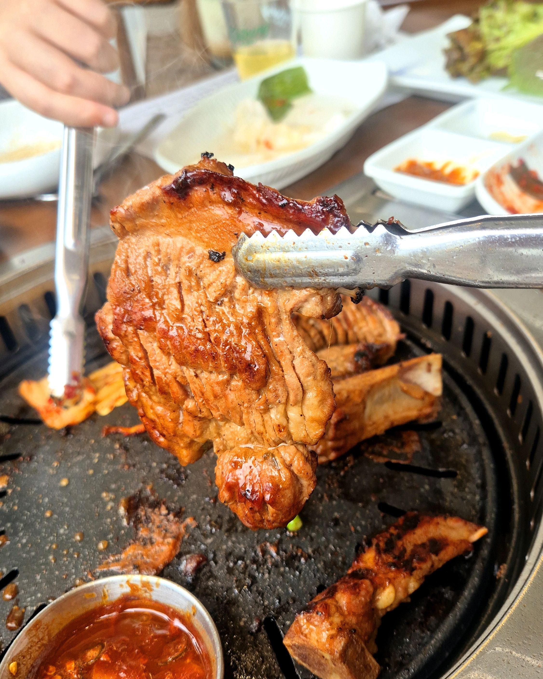 가격대비 뷰&맛&친절 삼박자가 - 부산명지 명지도 금옥갈비