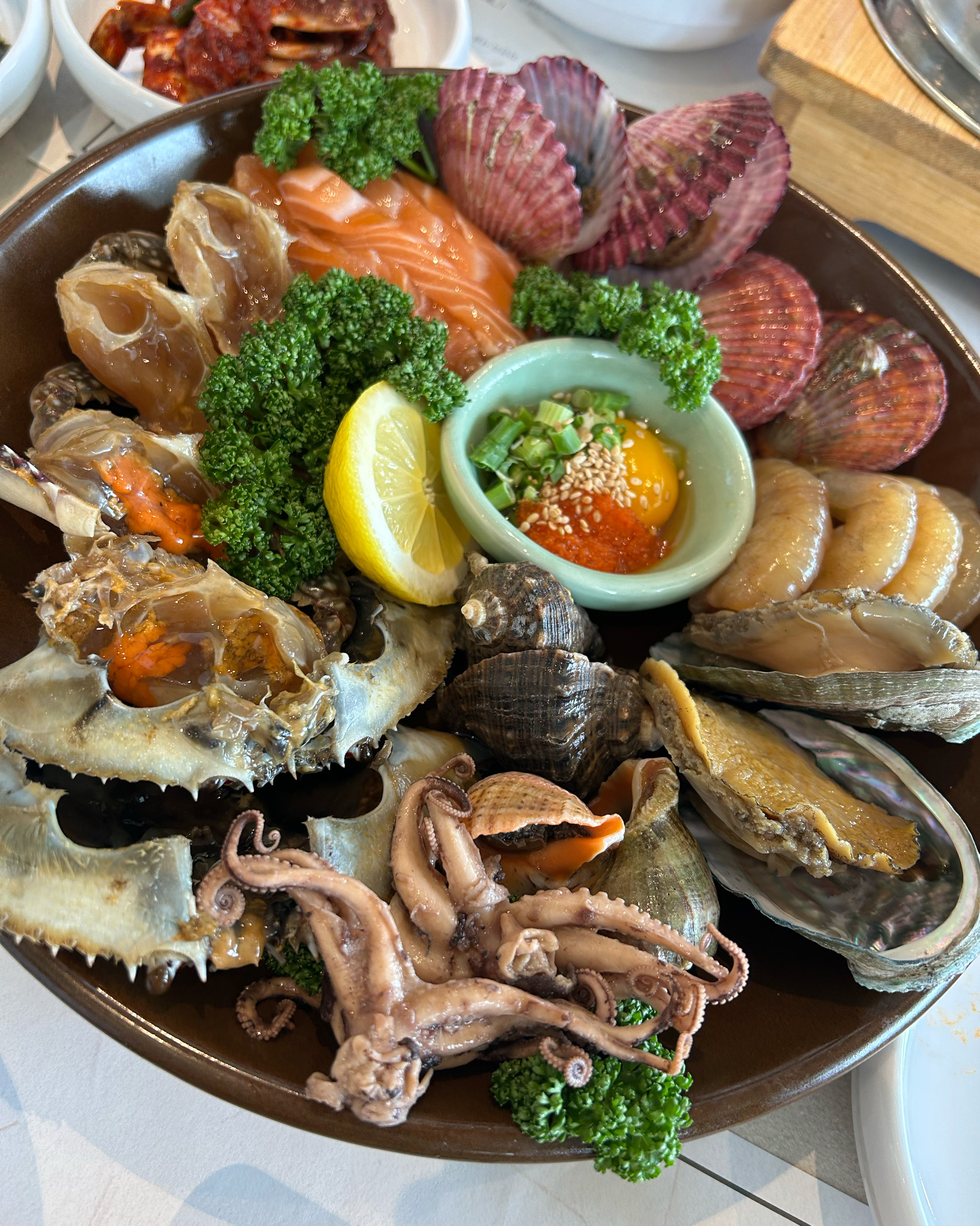 명지에 일있어서 온김에 맛집 검색해서 왔는데.. 제대로 찾아왔네요! 짜지않고 유자향이 너무