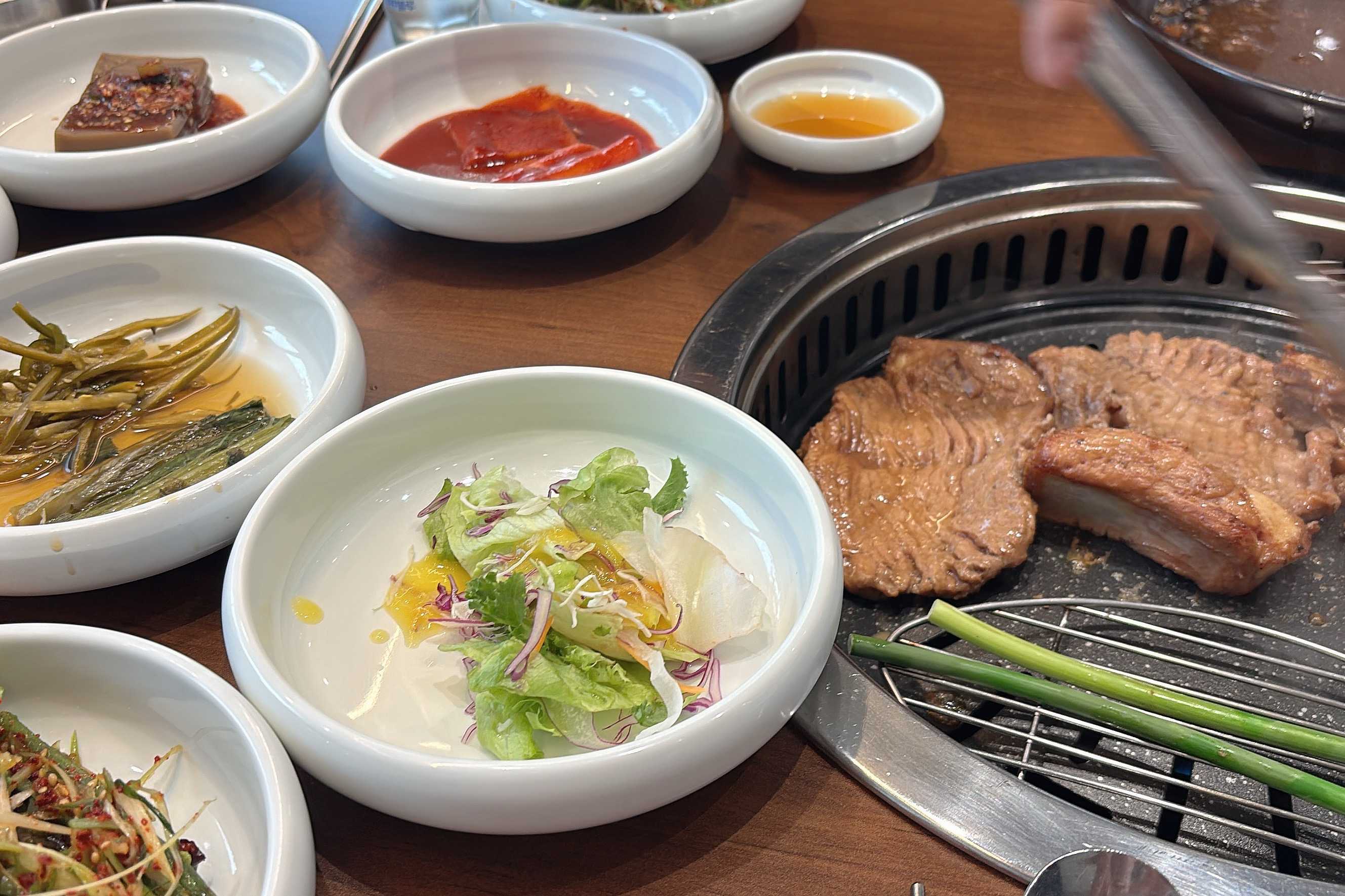 깔끔한 상차림에 아이들이 좋아하는맛 - 부산명지 명지도 금옥갈비