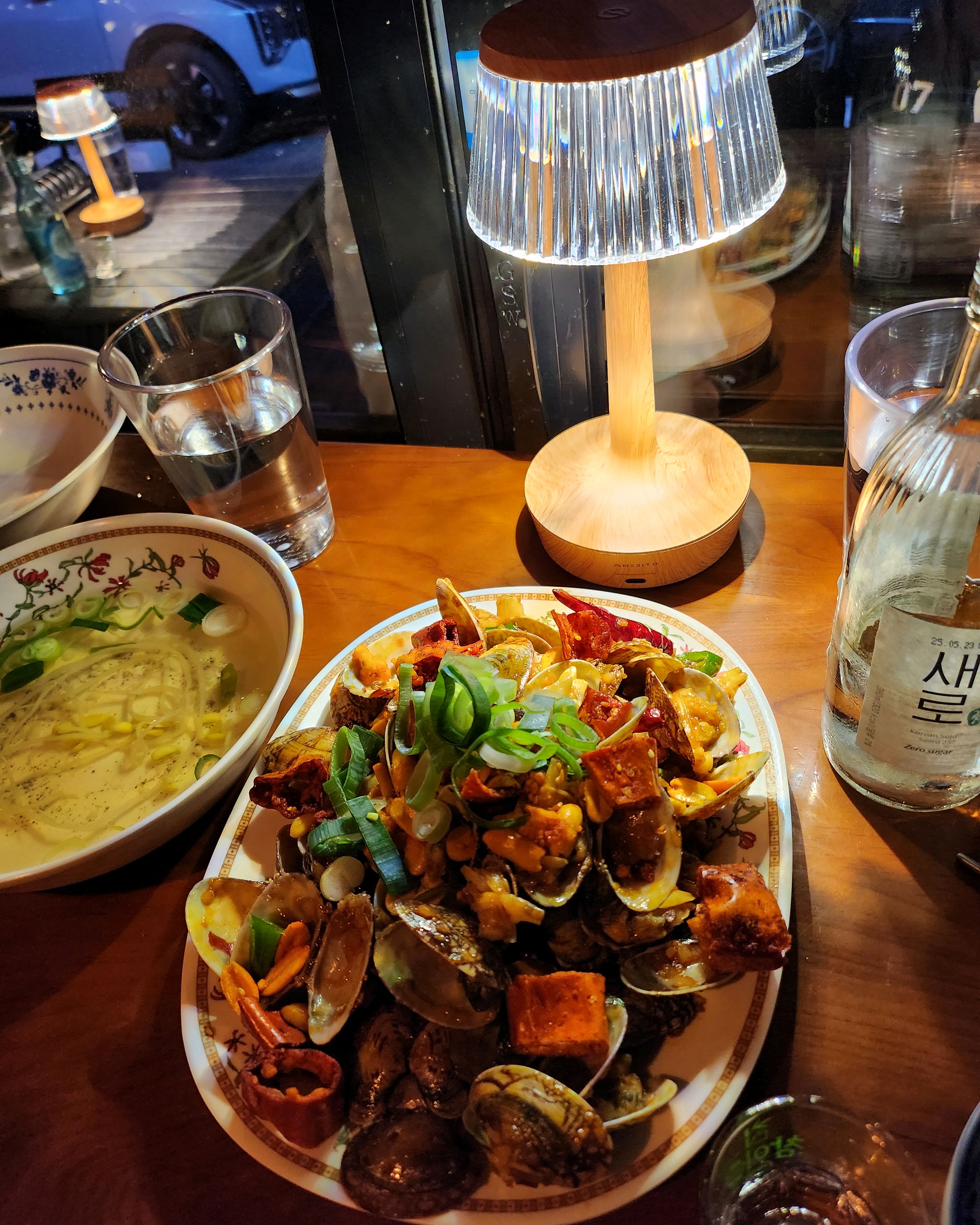 Stir fried clams