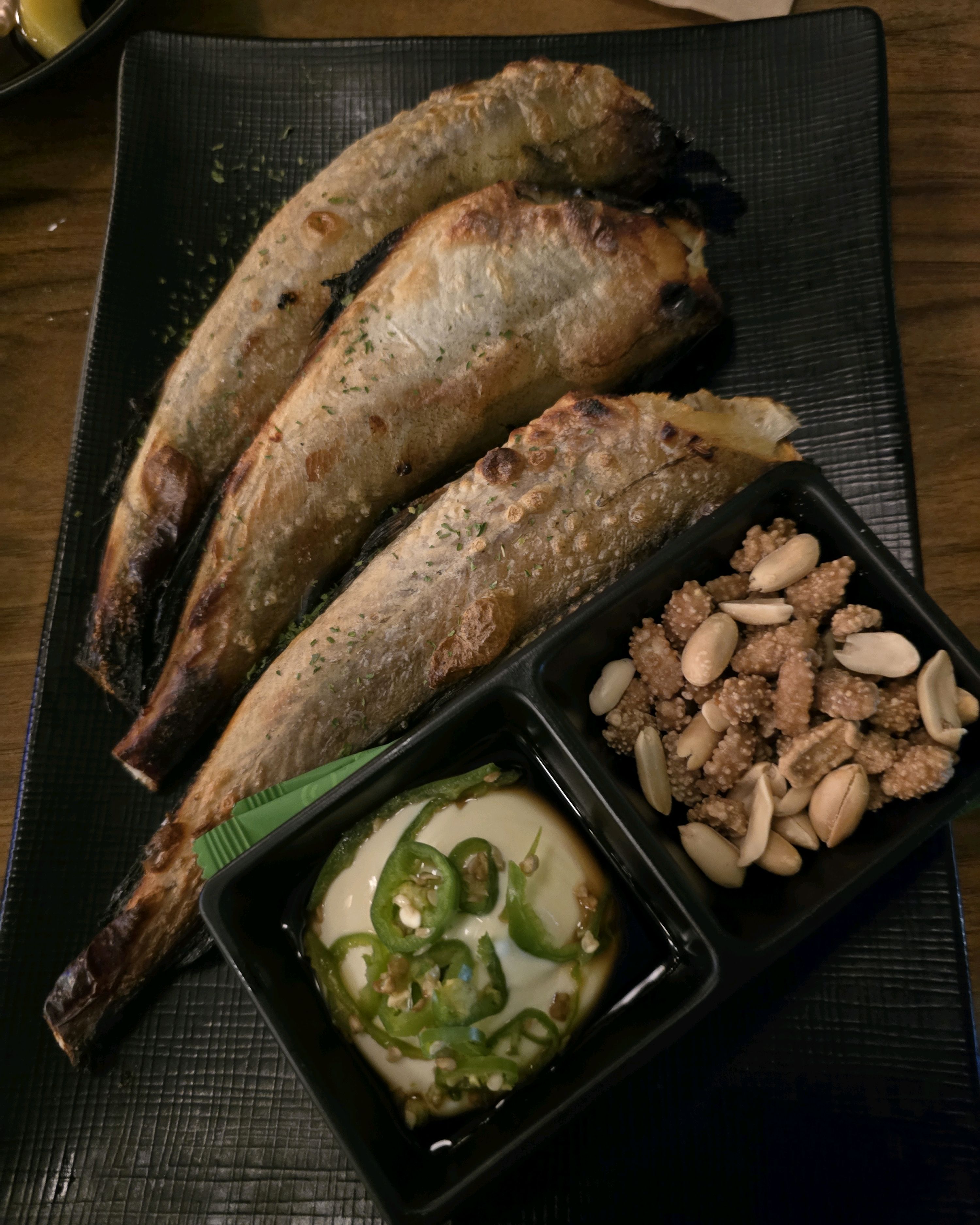 생맥이랑 노기리, 황도 먹었는데ㅋㅋㅋ - 부산정관 짚불맥주 부산정관신도시점