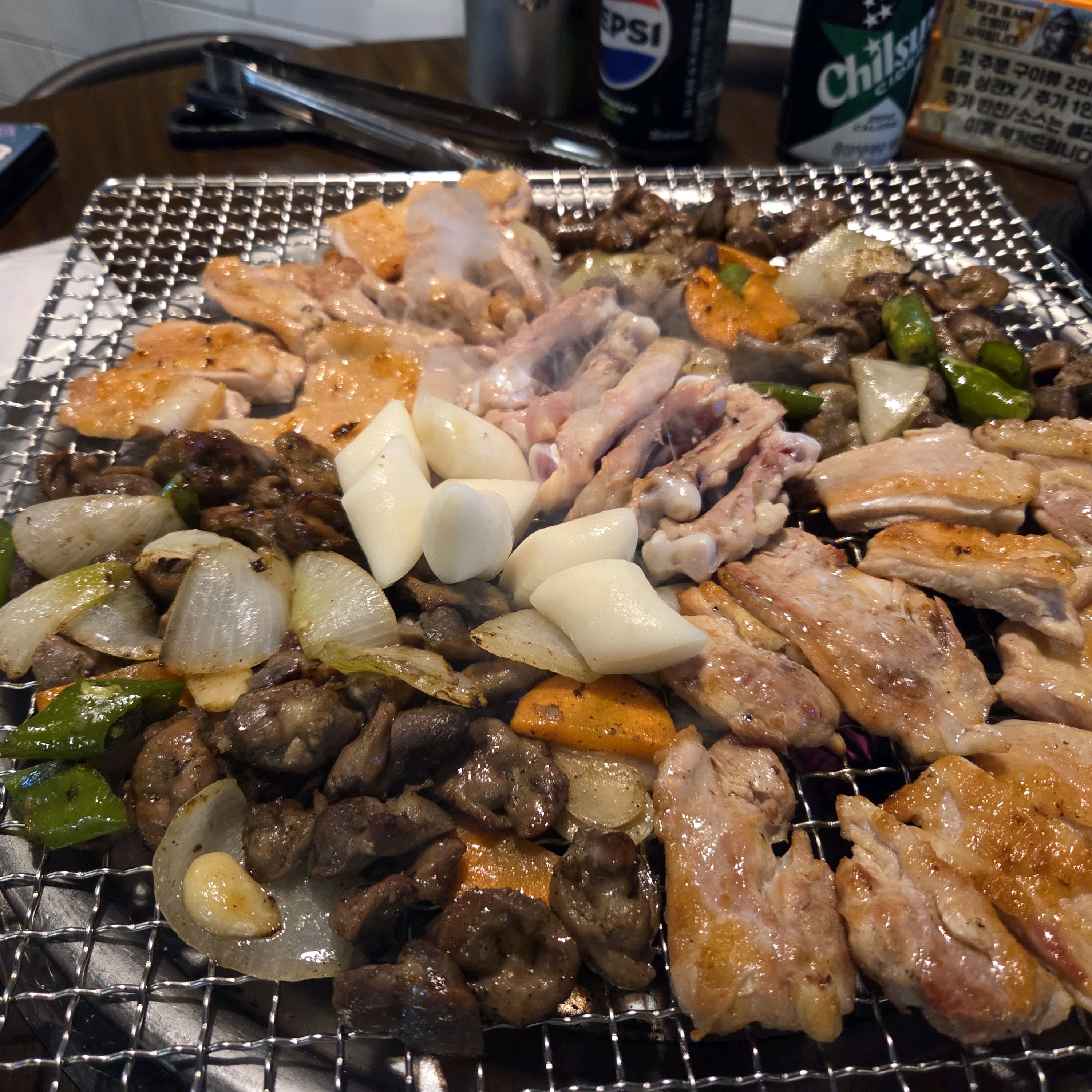 조카랑 제 친구랑 방문했어요 - 부산정관 숯불에닭 정관점