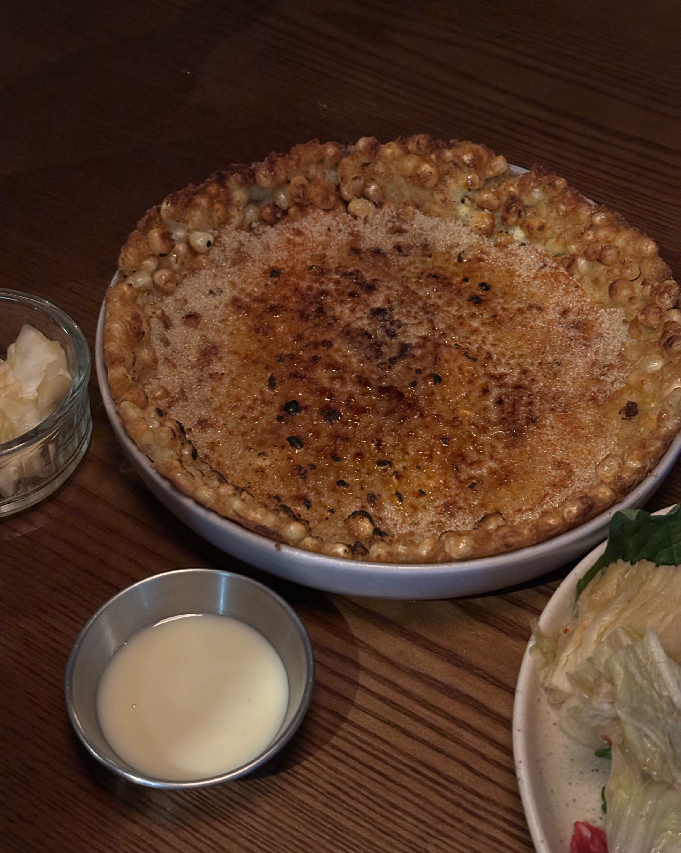 Corn pancake