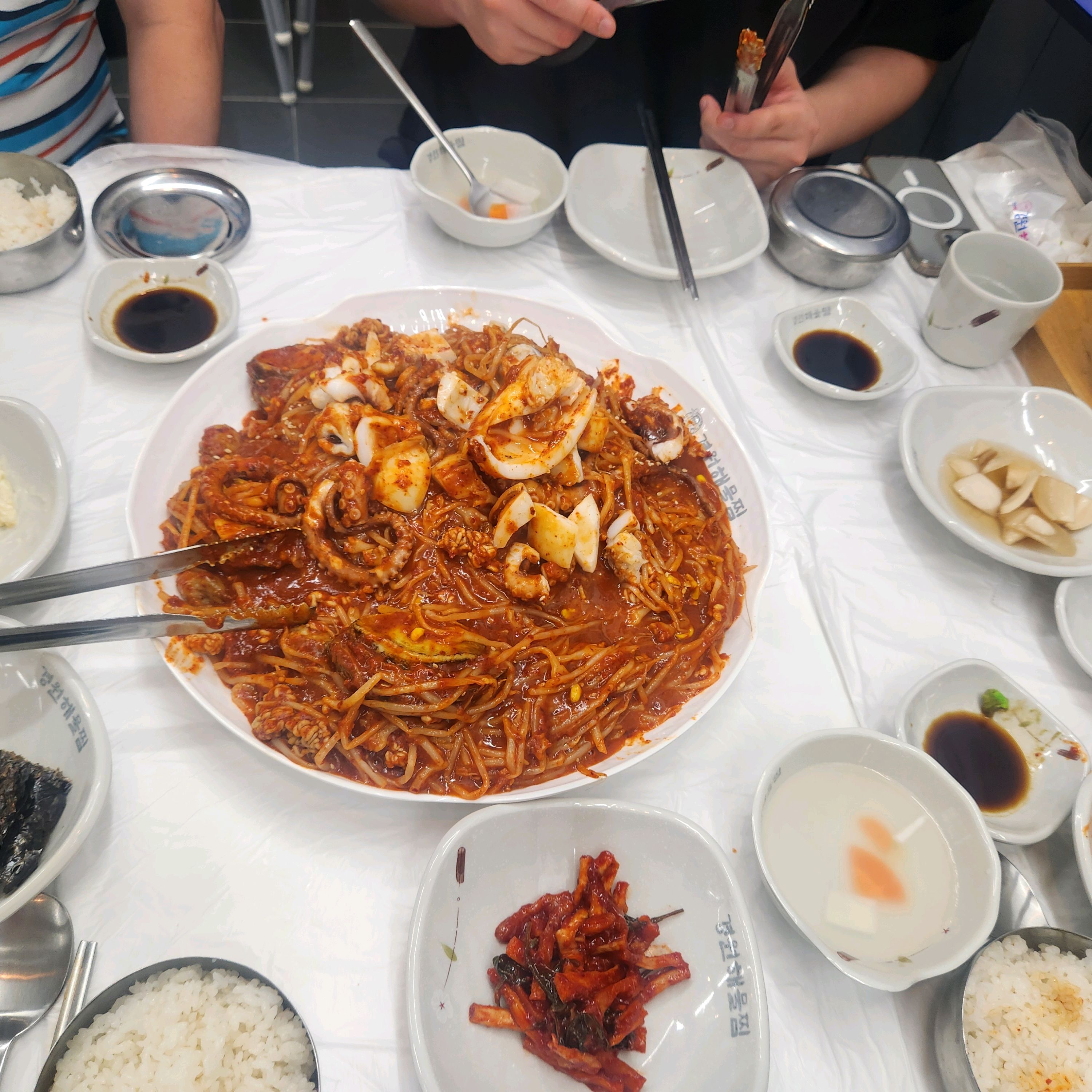 두번째 방문입니당 오늘도 해물 신선하고 맛있게 먹고갑니다! - 부산정관 경원해물찜 부산정관점