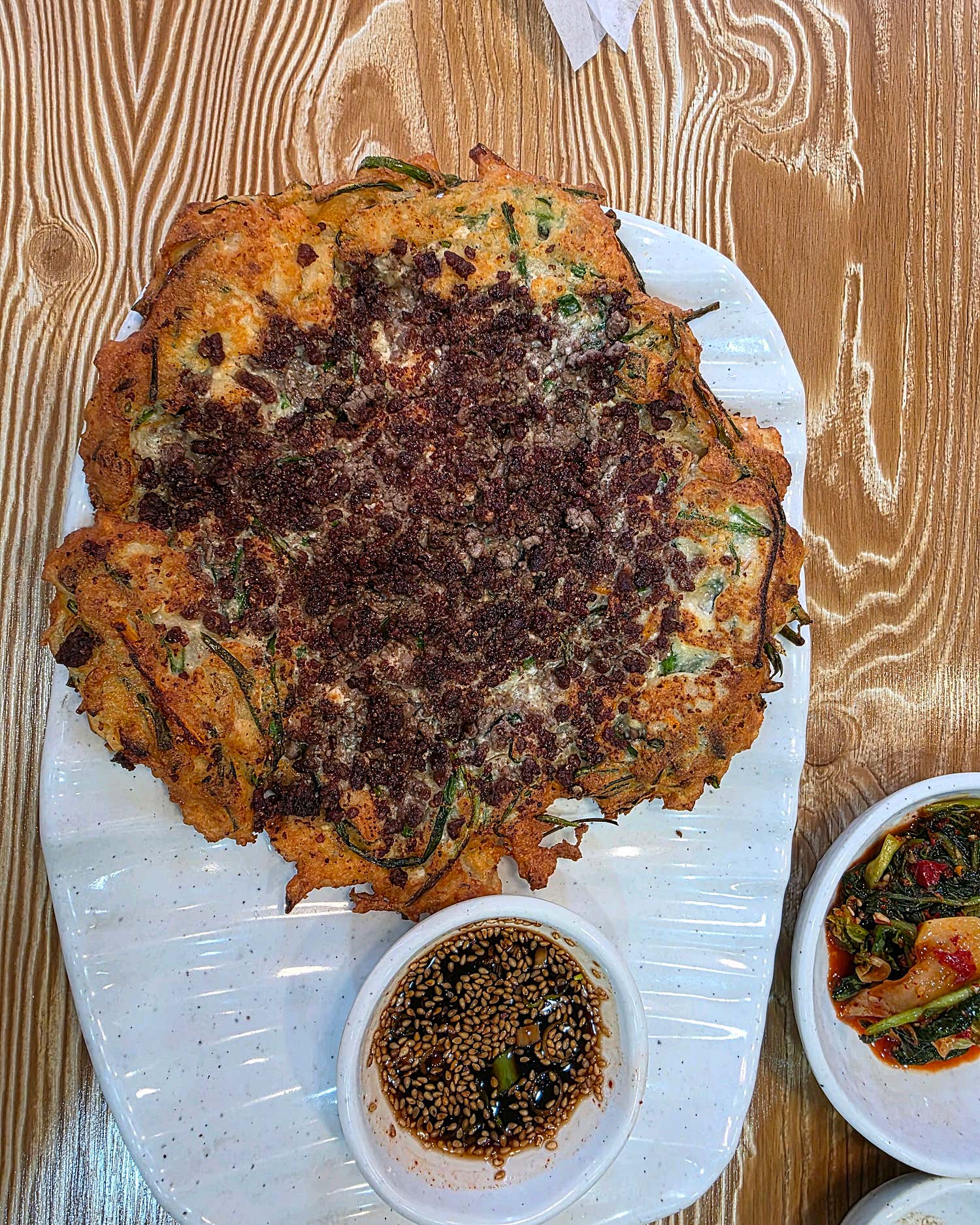 옥이네 손두부 두부고기파전