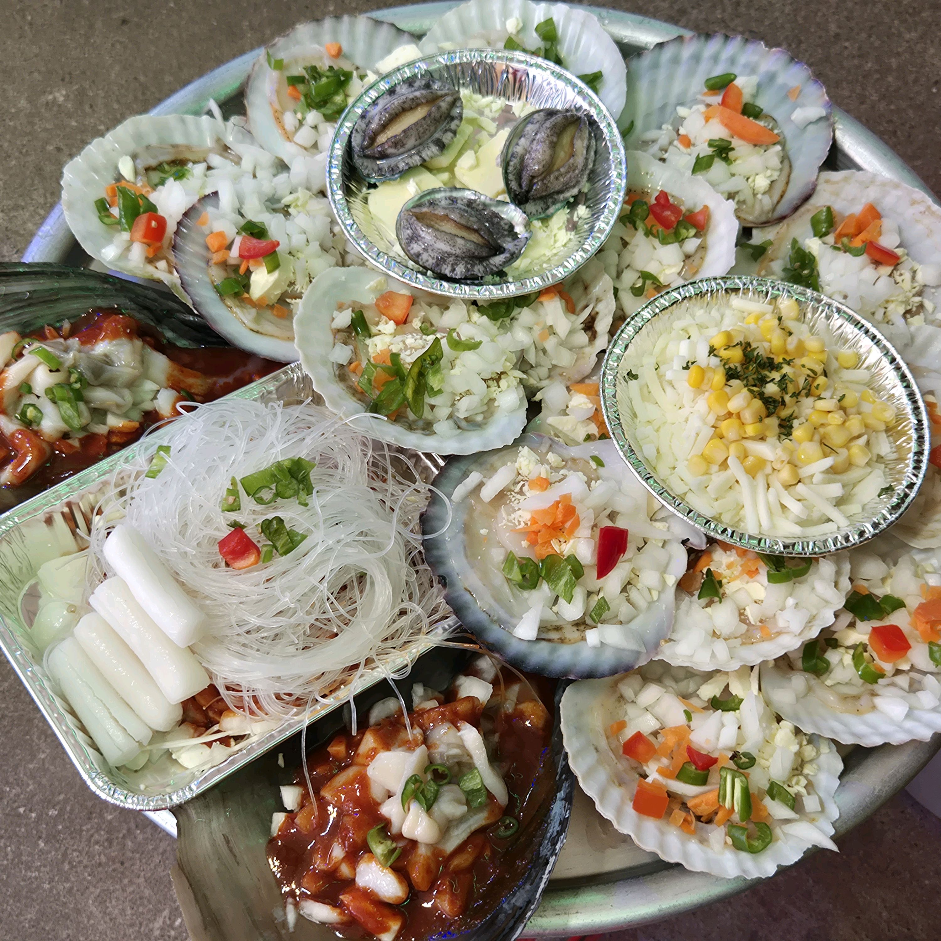 부모님이랑 태종대 조개구이 먹으러 방문했는데 - 부산 영도 울산댁만남