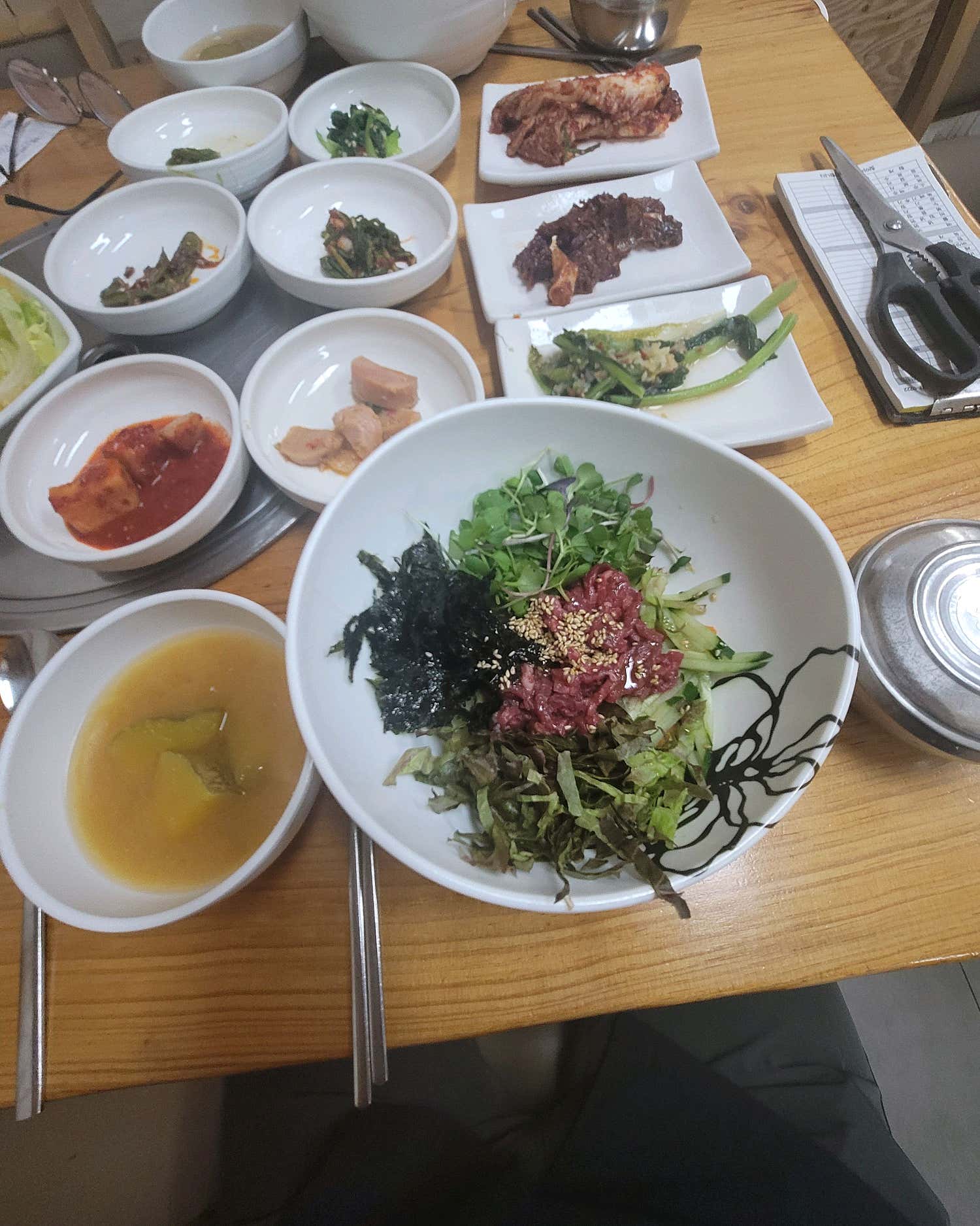 신선함이 느껴지는 해남 대동명품한우 육회