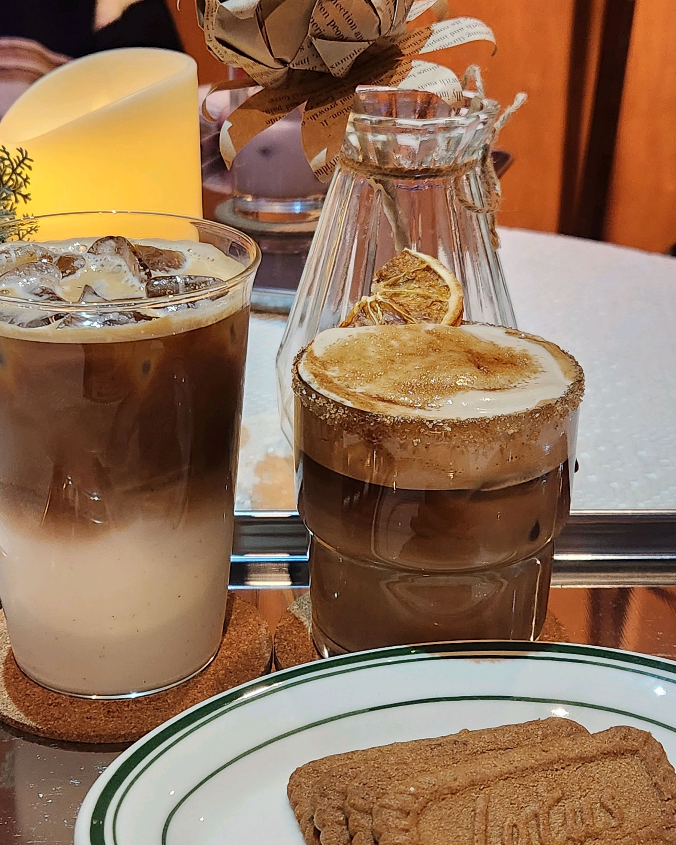 Cinnamon latte