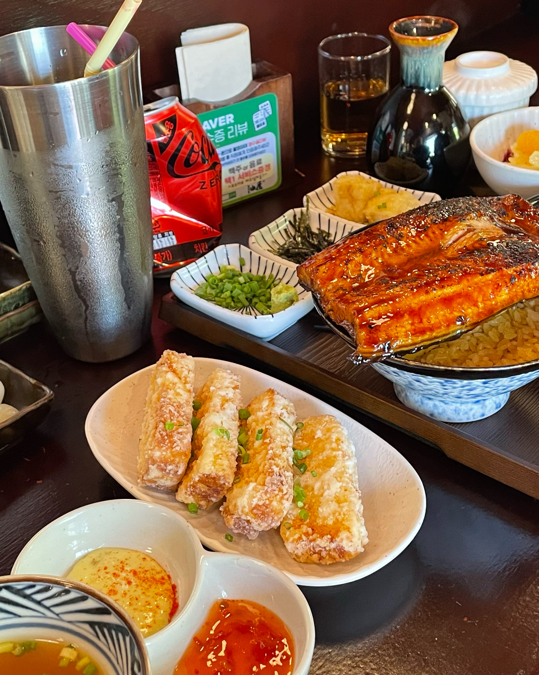 일본식 분위기라 너무 좋아요! 음식도 양도 푸짐하고 맛있구! 단 쥬말이라 역시 웨이팅!!