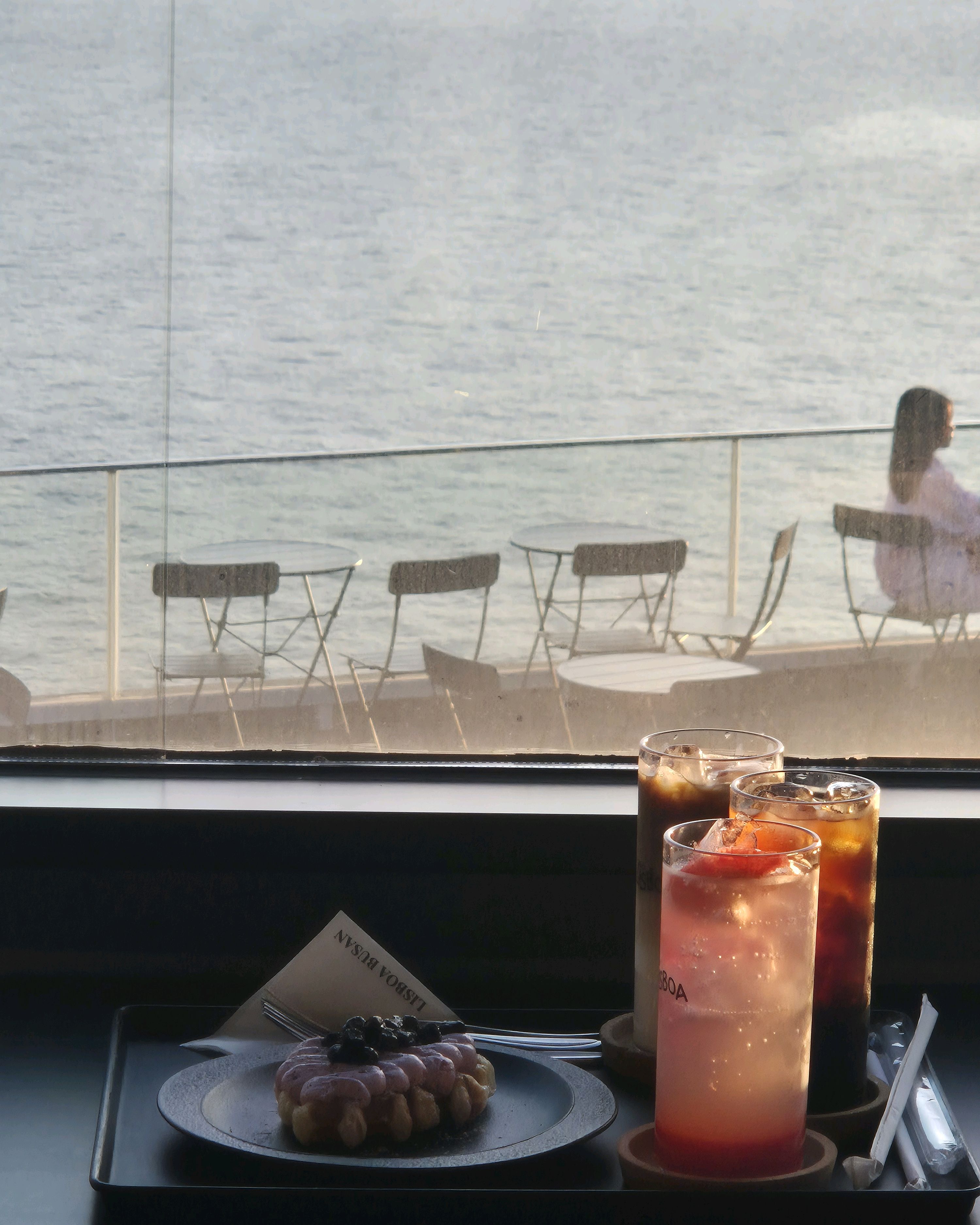 완전 분위기 맛집 야경 맛집 BGM맛집 이에요 - 부산 영도 리스보아