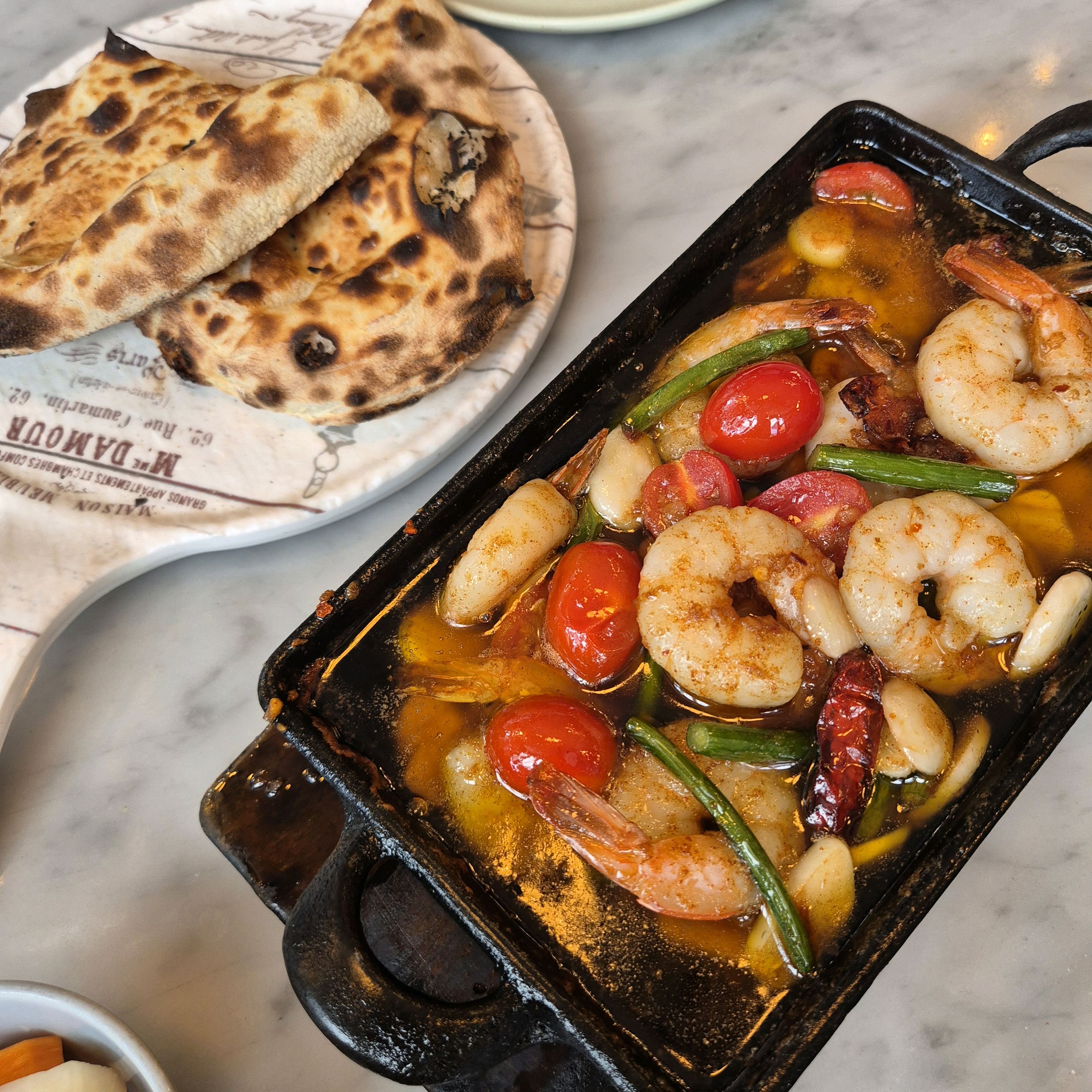 Gambas al ajillo