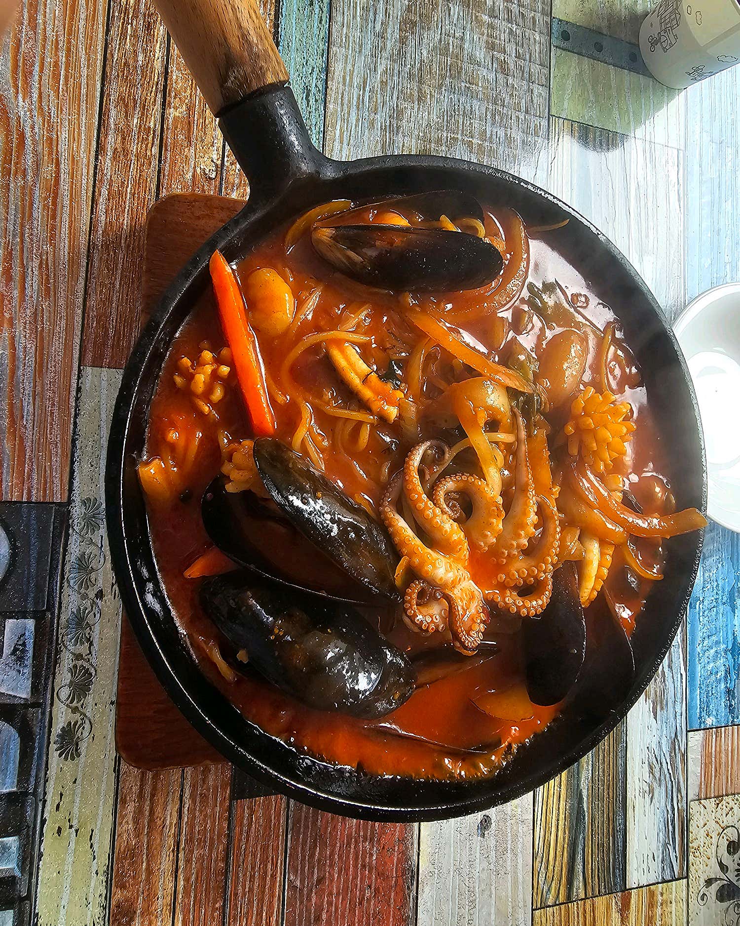 연화반점 벌집탕수육 클로즈업