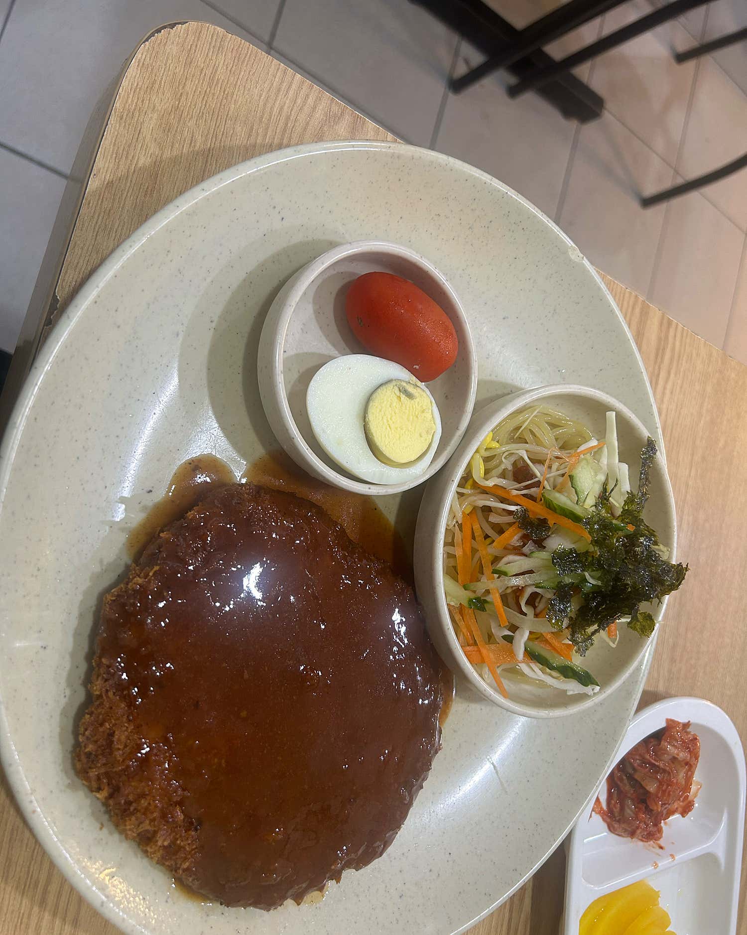 우리동네김밥 새우볶음밥 클로즈업