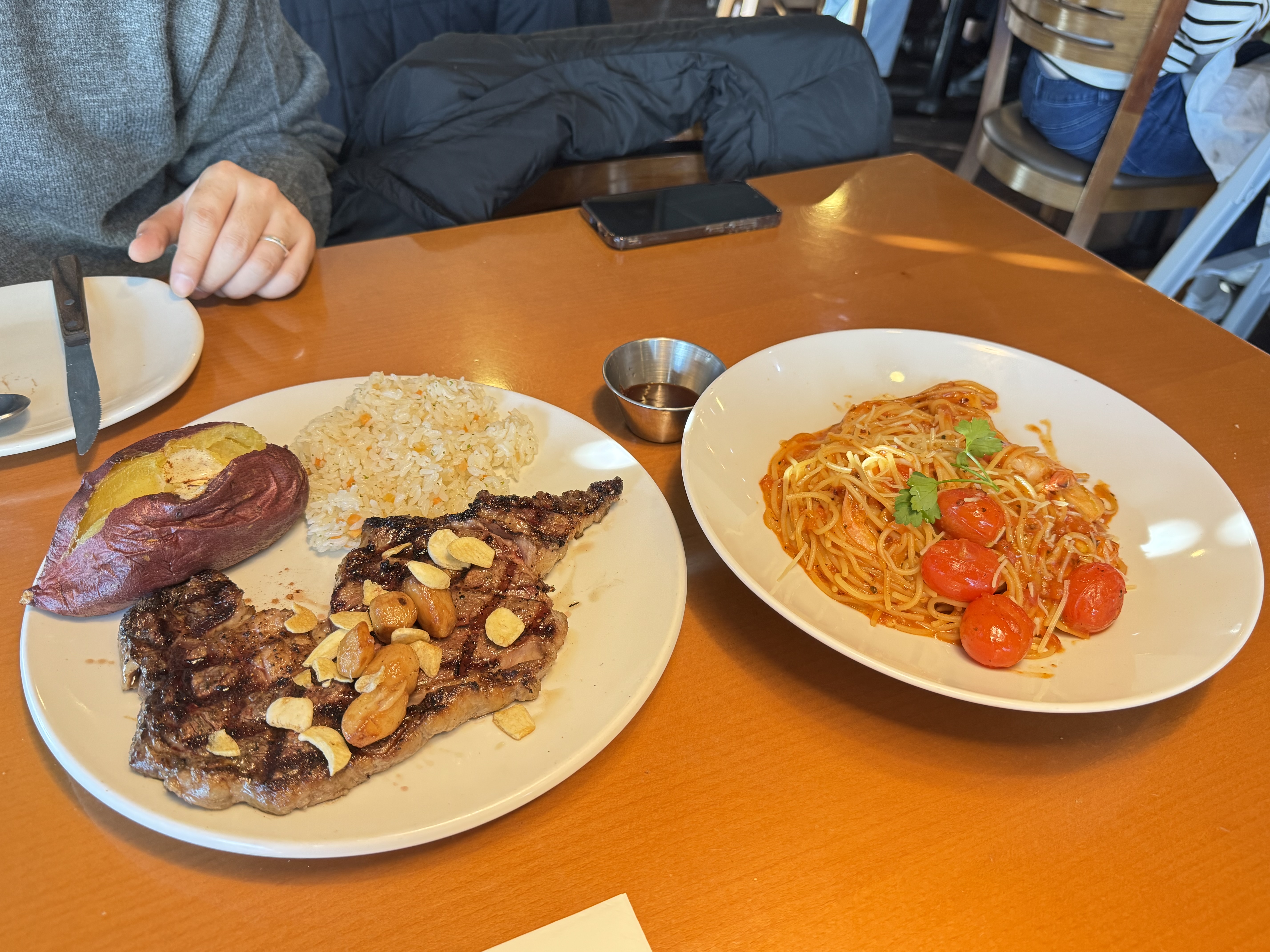  아산역 맛집 아웃백스테이크하우스 천안펜타포트점