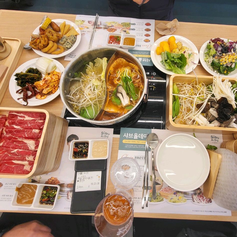  가산디지털단지역 맛집 샤브올데이 서울가산점