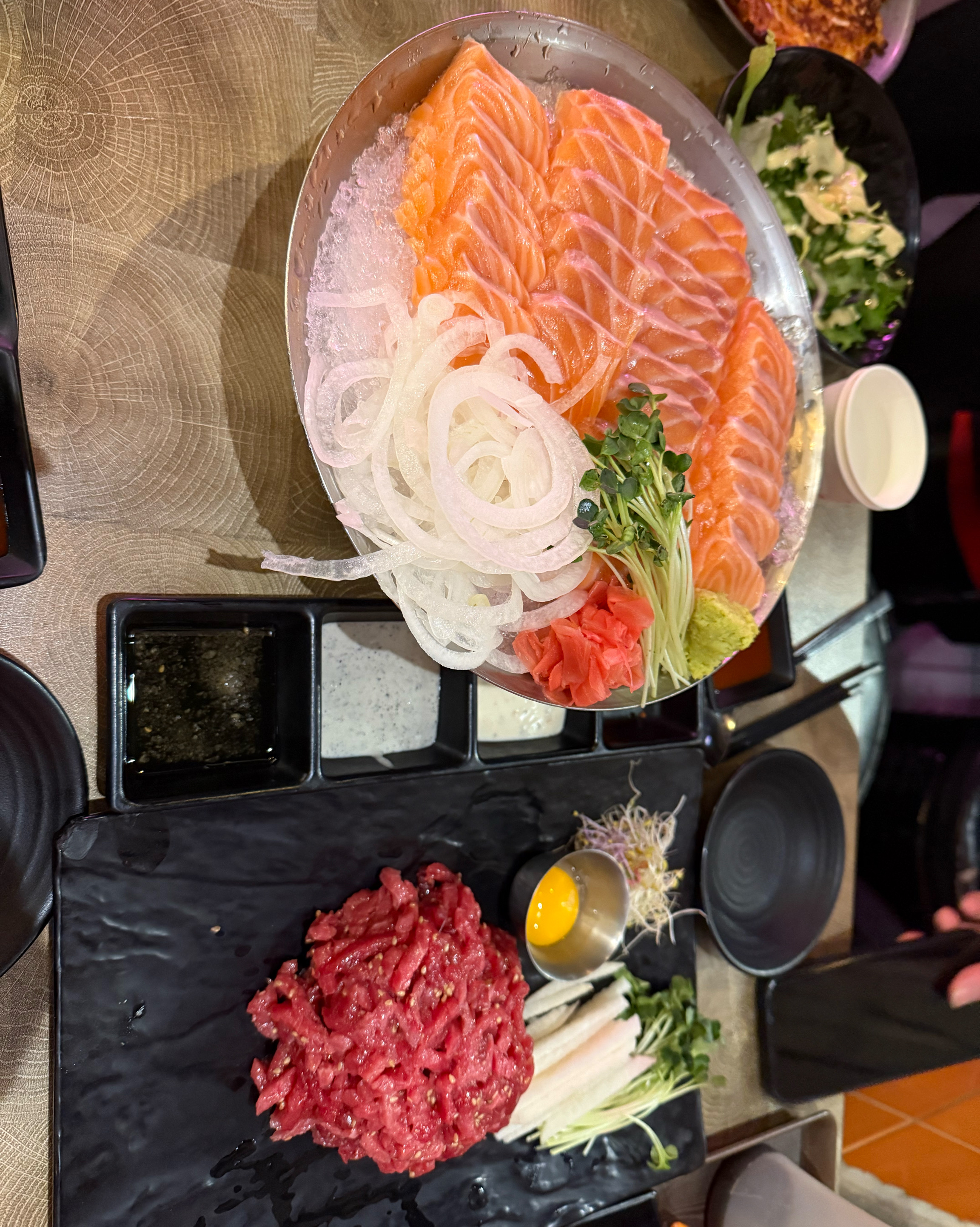 Konkuk University Station Restaurant Yukhoe Korean Salmon Kundae Store