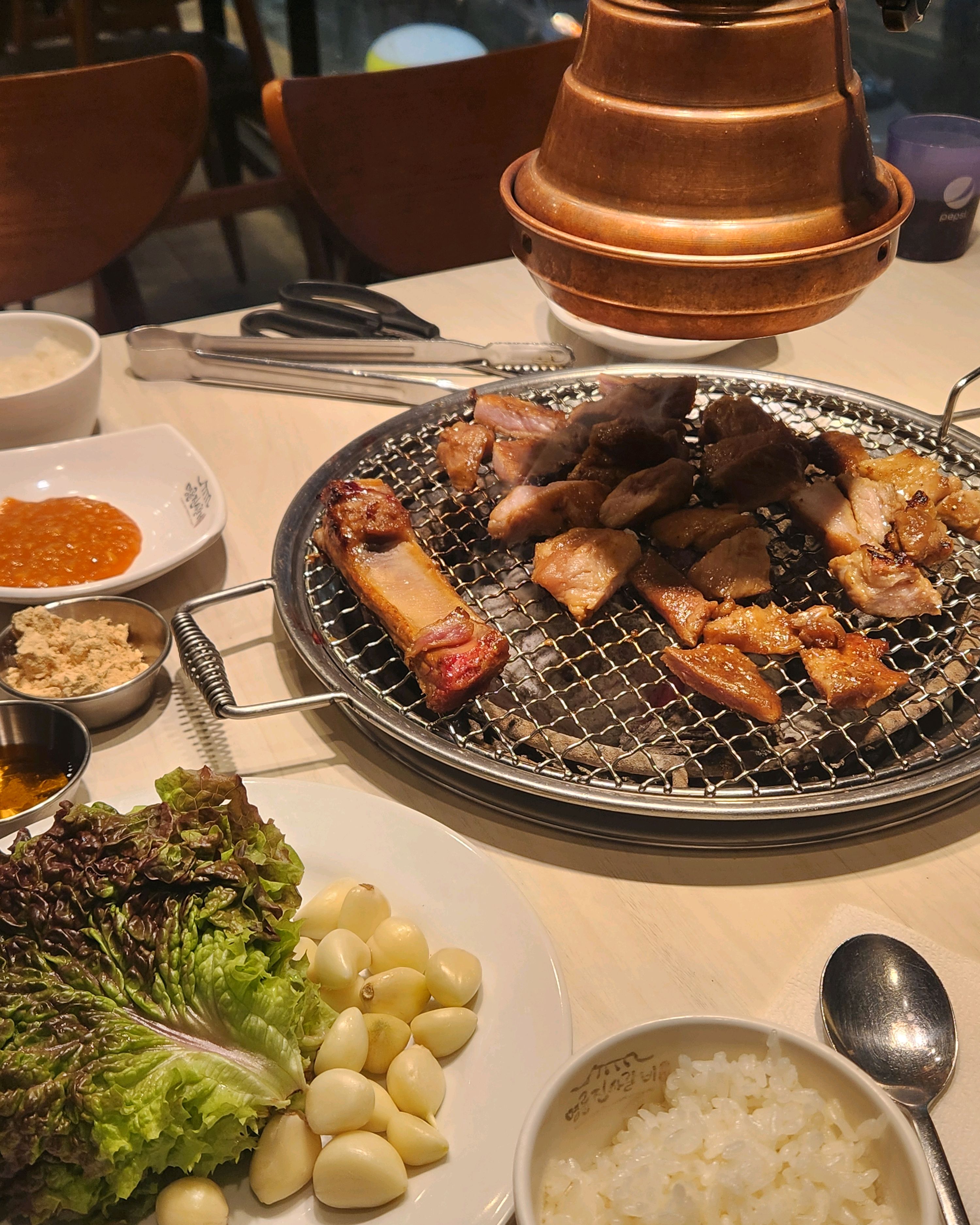 역시 가성비 좋아요 내부도 넓어서 웨이팅 없이 이용했어요!! - 산본 맛집 명륜진사갈비 군포산본점