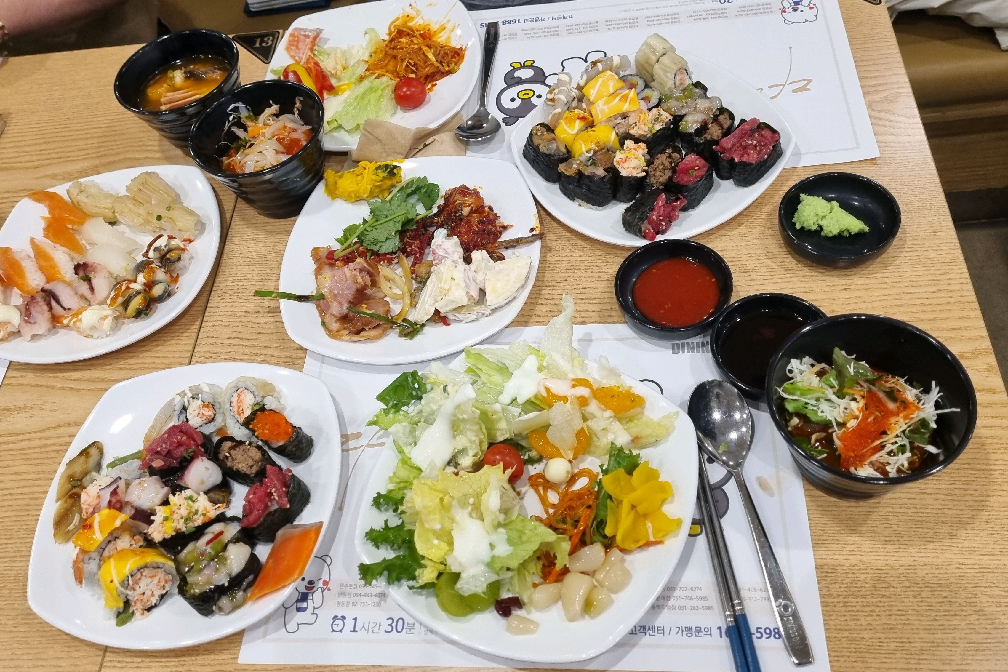 크리스마스 가족들이랑 다함께 갔어요~ - 상동역 맛집 다이닝원 부천상동점