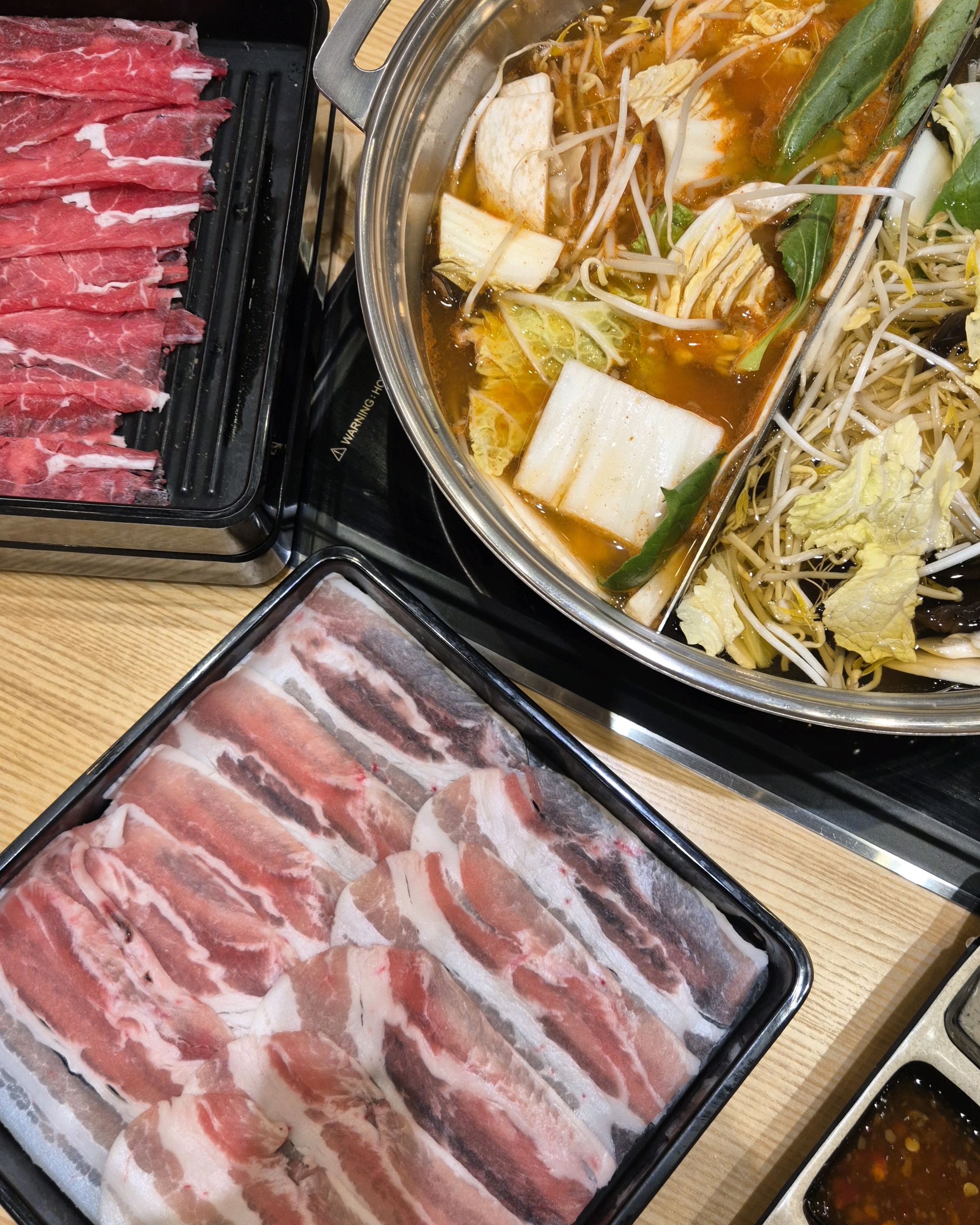 재료도 신선하고 테이블 회전도 은근 빨라요!!! - 대구 복현동 맛집 샤브20 대구복현점