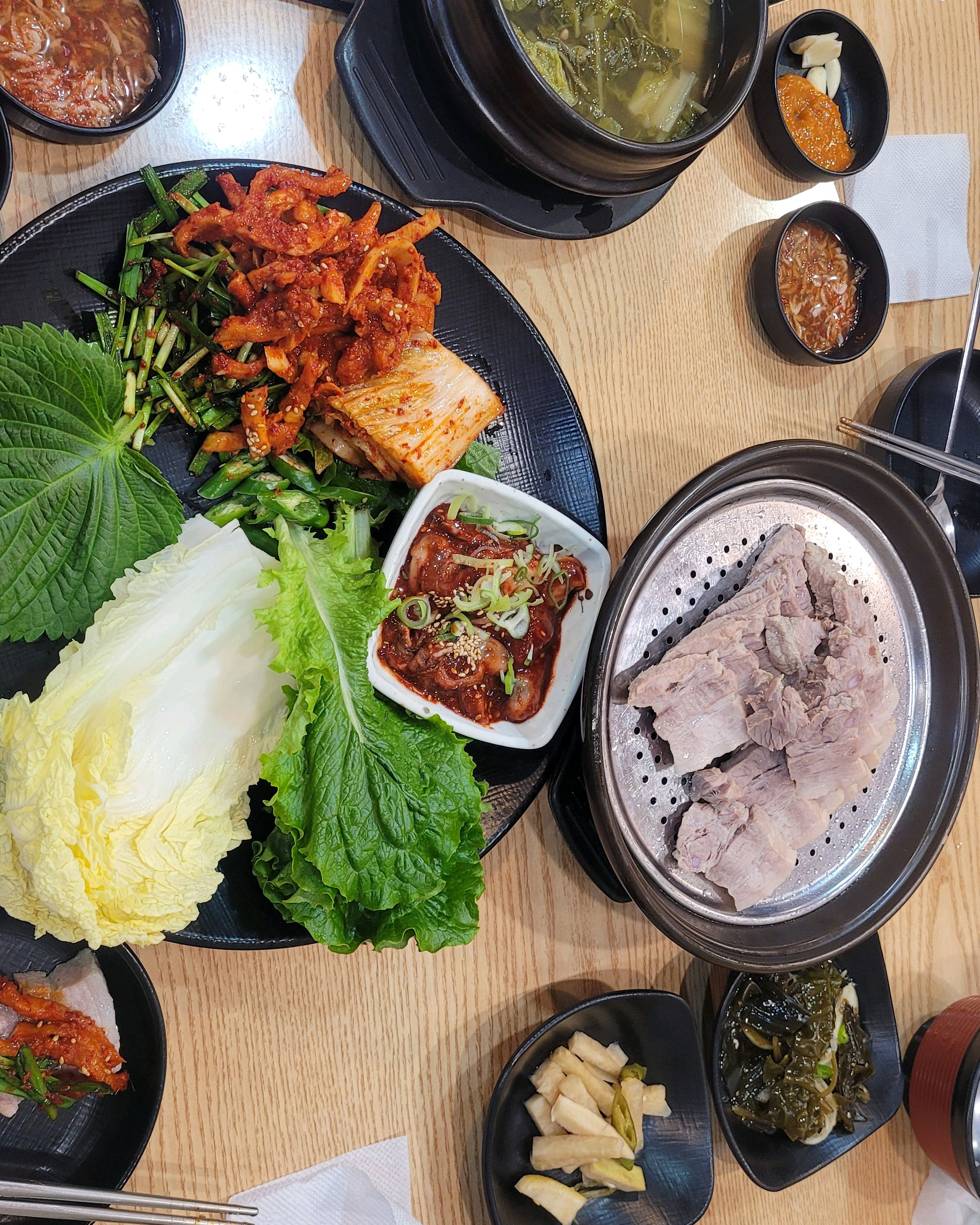  관악역 맛집 뽕나무집 보쌈 만두전골