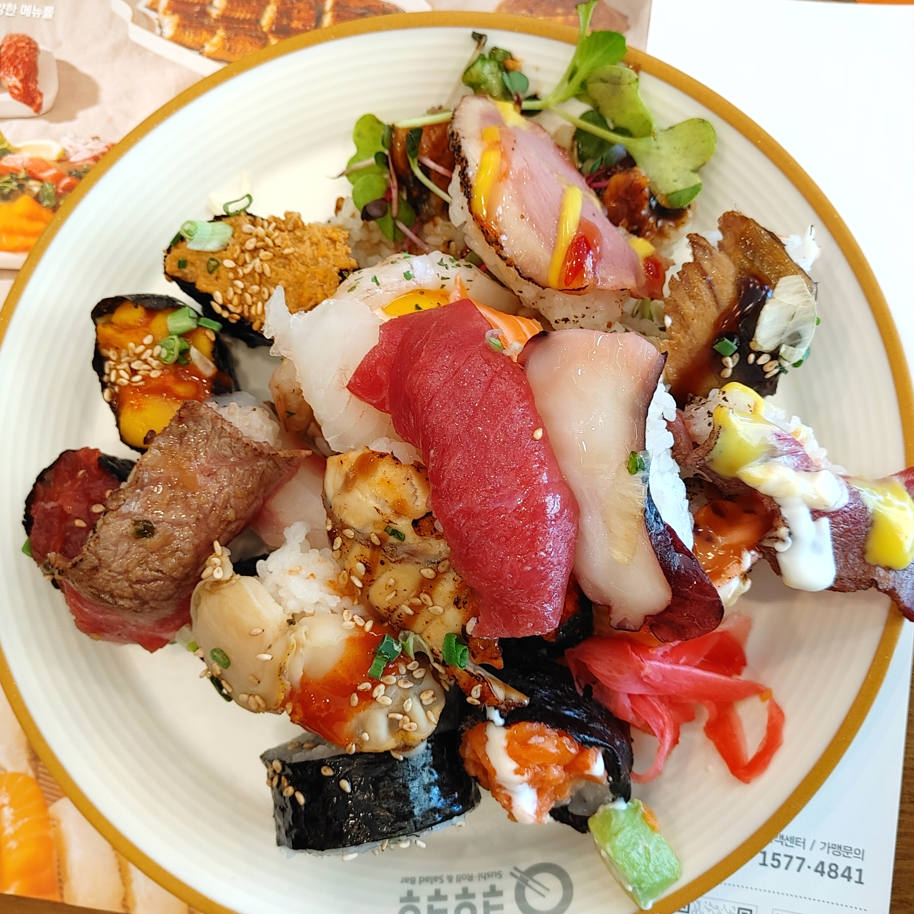 뷔페 치고 저렴하지만 그렇게 줄서서 대기해 먹을만큼은 아닌거 같음 맛도 평범함 - 포항 두호동 맛집 쿠우쿠우 포항점