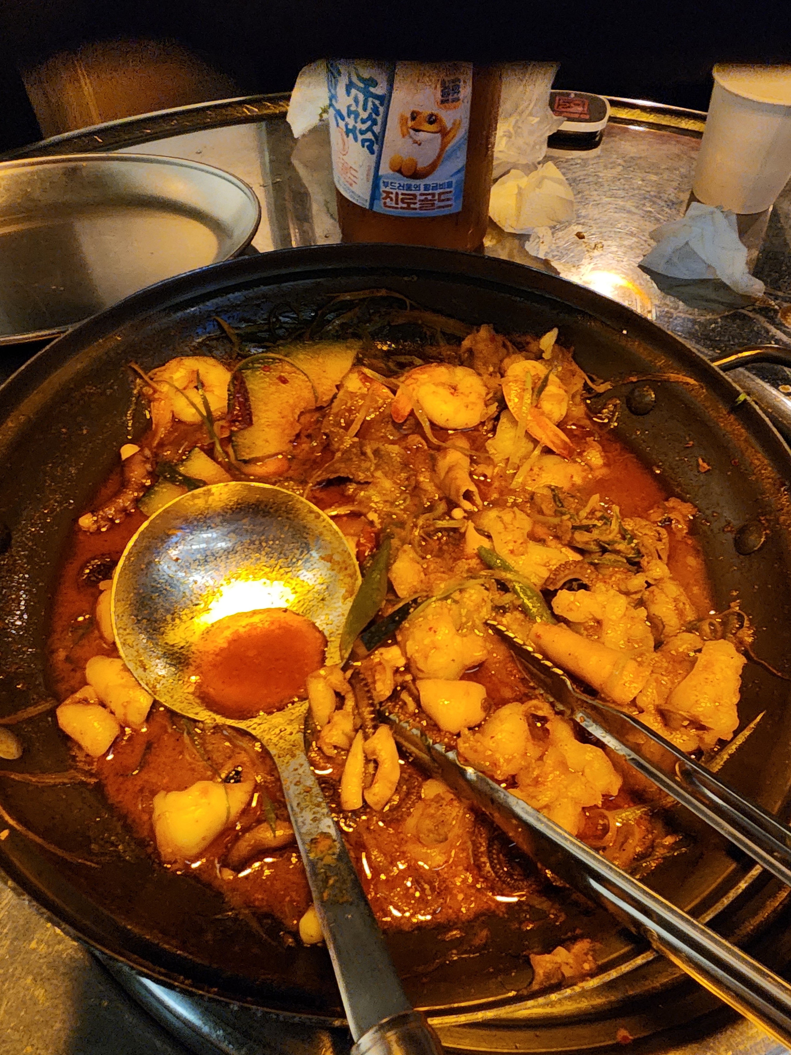 강아지랑도 가기 좋은 낙곱새 맛집. 매장이 청결하고 화장실도 내부에 있어 편리해요~ - 천호동 맛집 도리상회 천호본점