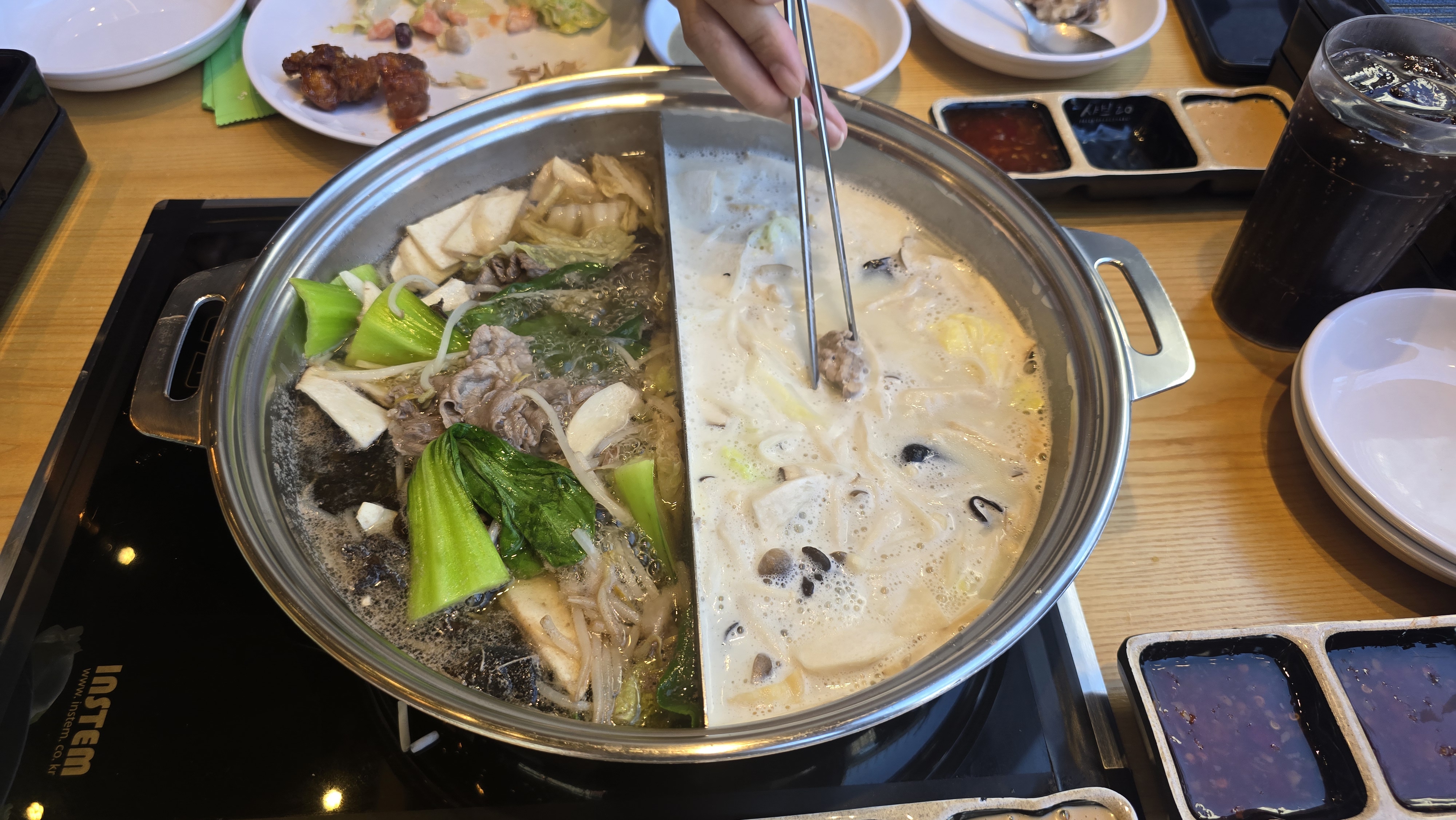 수성못점만 이용하다 타지점 처음인데 - 대구 대명동 맛집 샤브20 대명점