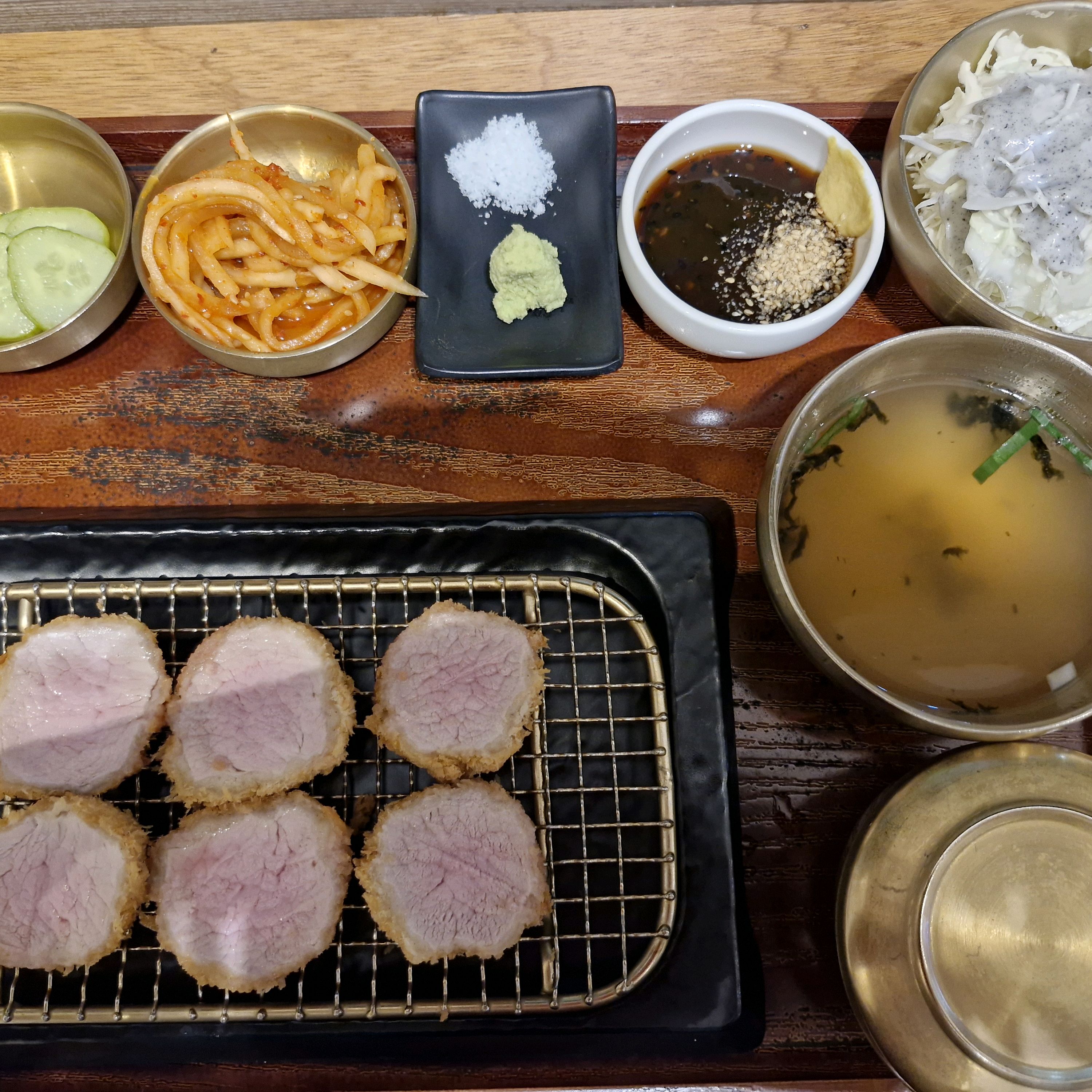 감사합니다. - 대전 맛집 숯불돈까스