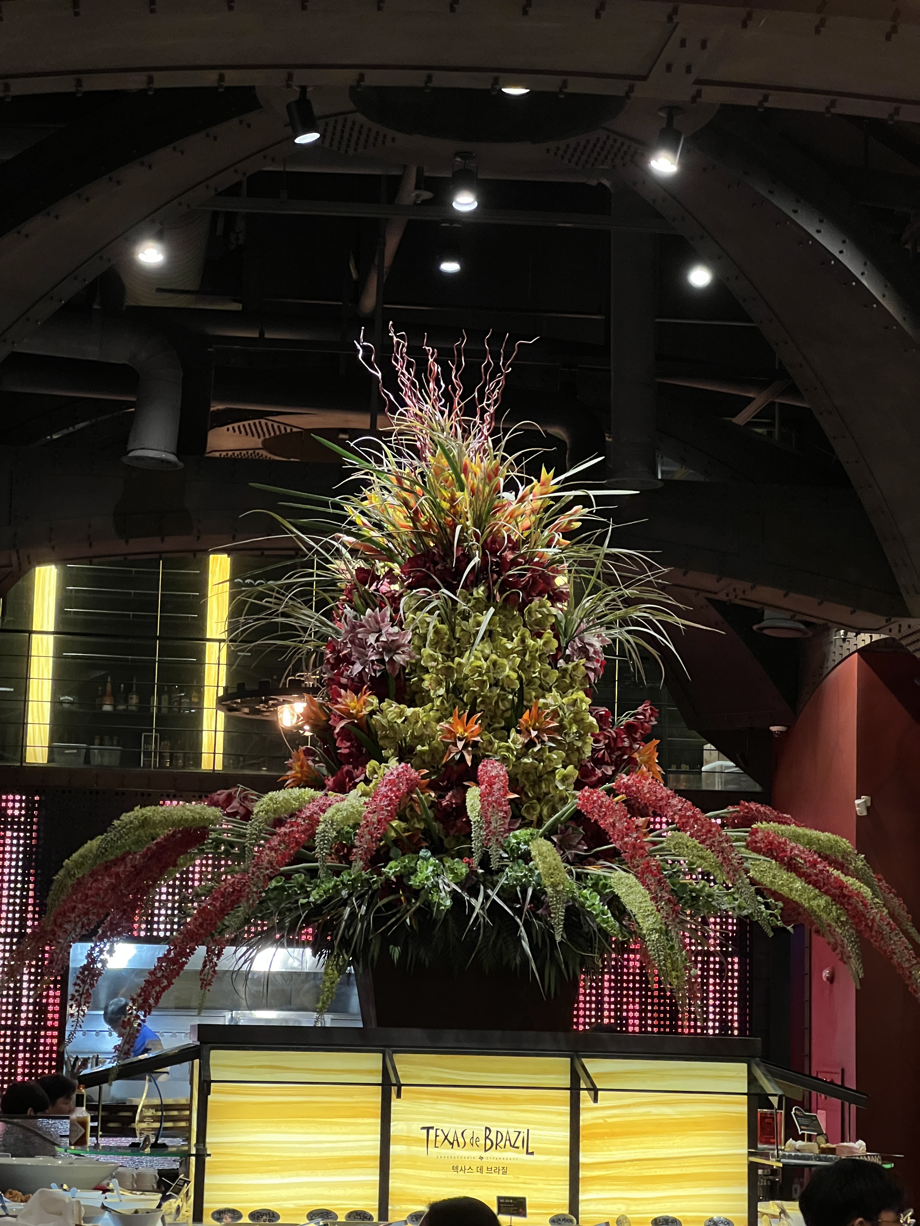 The famous restaurant in Express Terminal Station, Texas de Brazil Central City