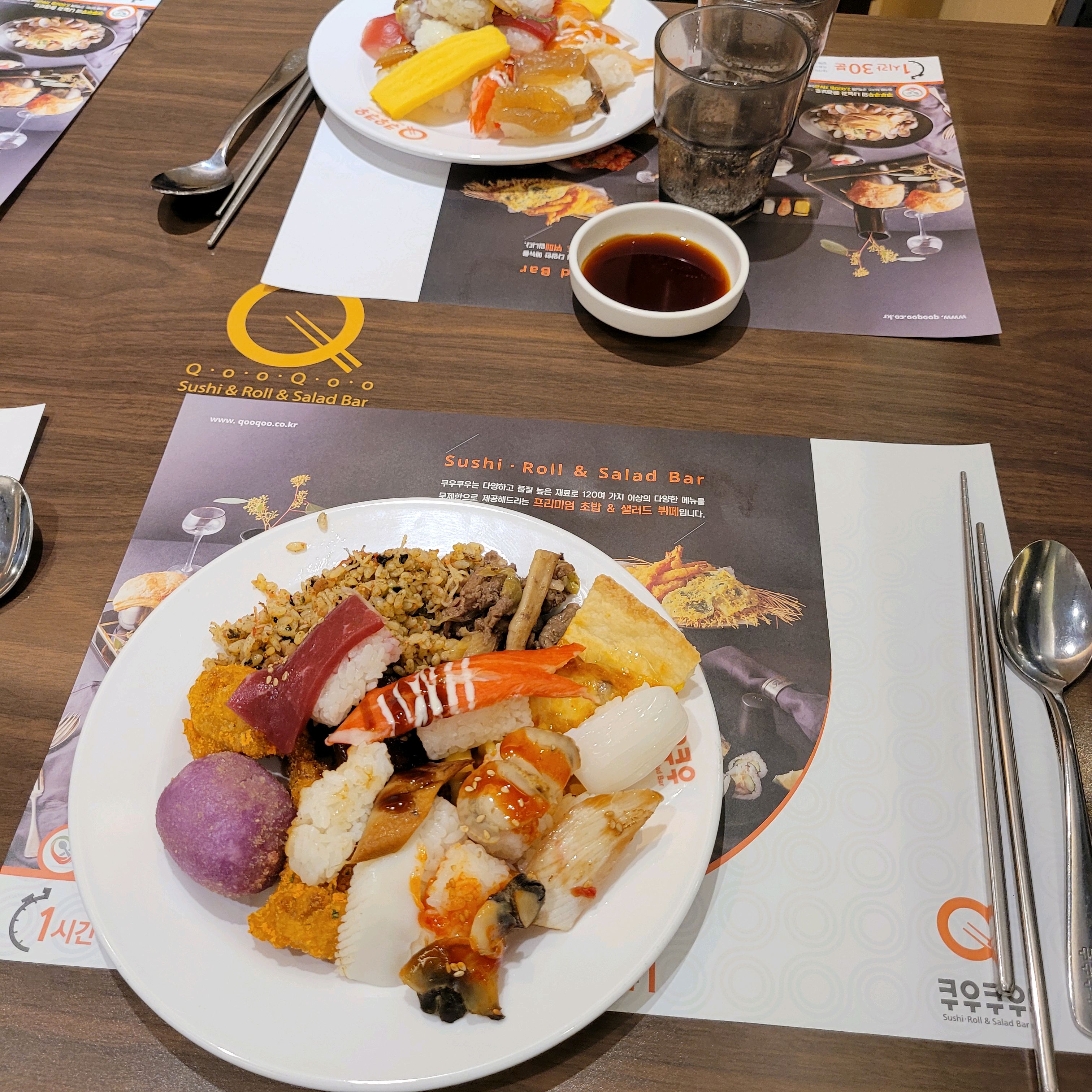 새로운 메뉴가 나왔더라구요!! 다 너무 맛있어서 즐겁게 먹고 왔습니다 😀 - 울산 무거동 맛집 쿠우쿠우 굴화하나로마트점