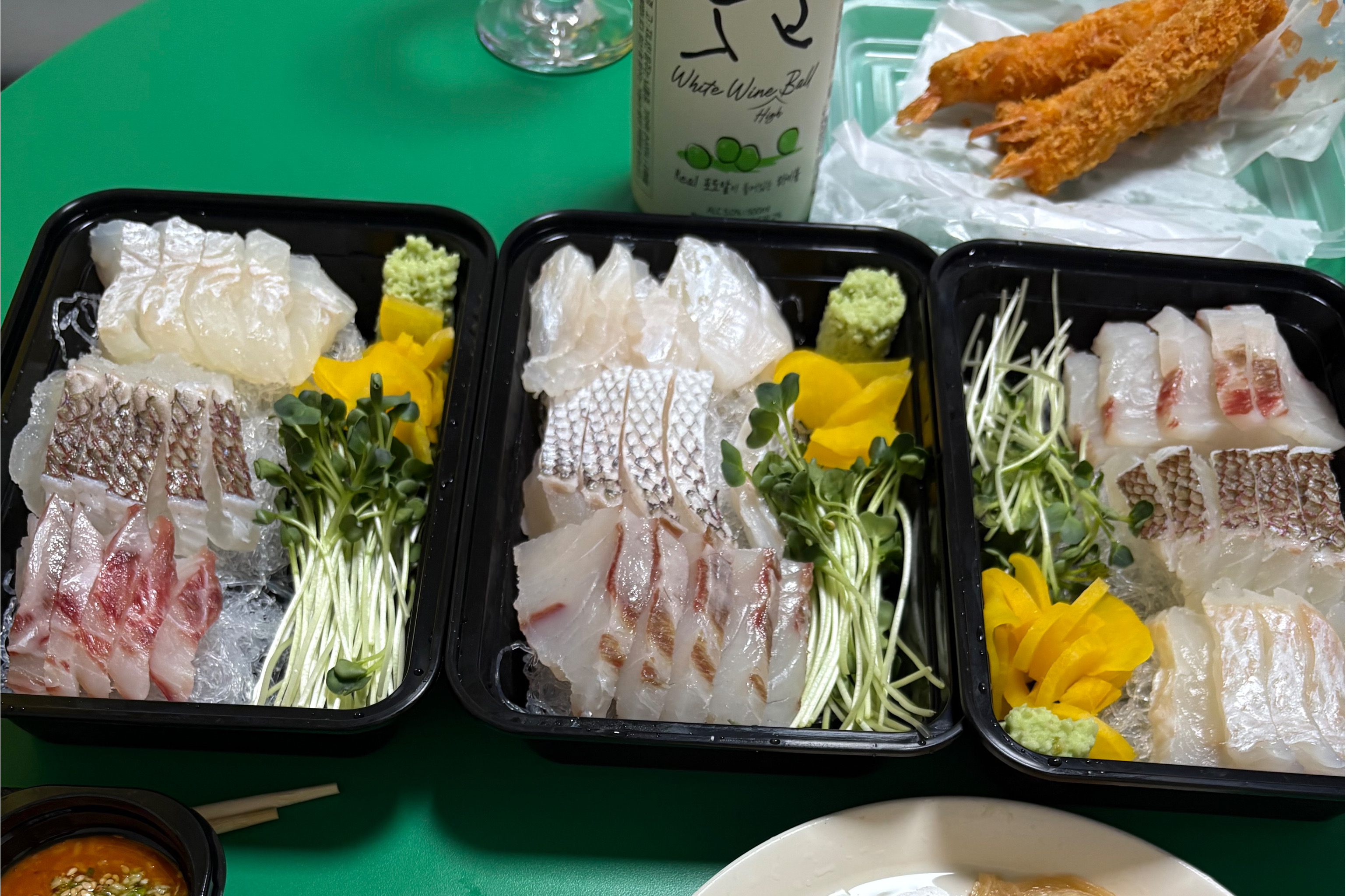회 먹고 싶을 땐 무조건 물고기자리예요!! ㅎㅎ 늦게 픽업하니까 전화도 주시고 항상 친절하