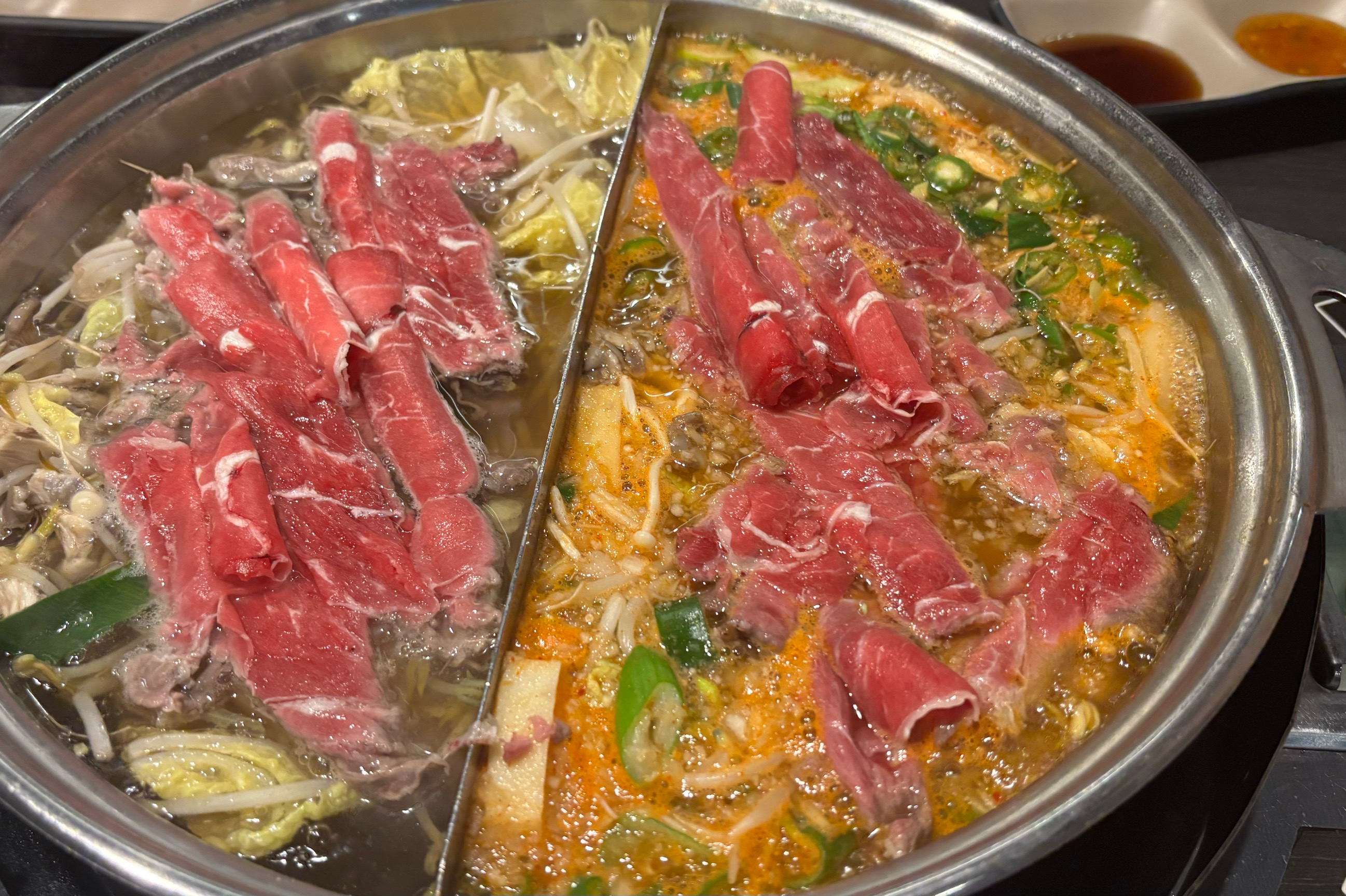 맛있어요~ 샤브도 맛있는데 재료도 신선하고~ - 계양구청 맛집 소담촌 계양구청점