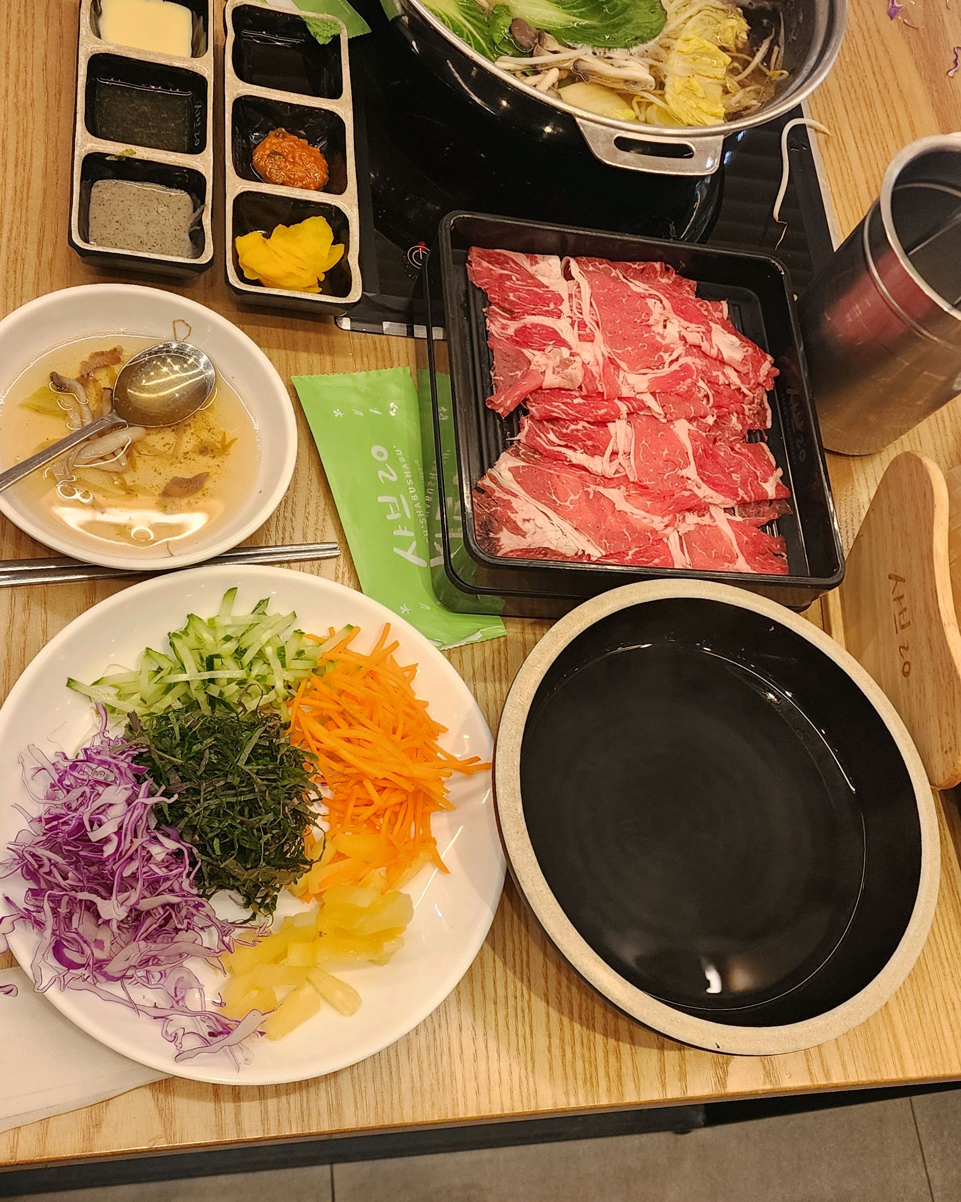 방학 맞이 아이들과 함께 온 샤브20 수원! - 수원 오목천동 맛집 샤브20 수원 권선구점