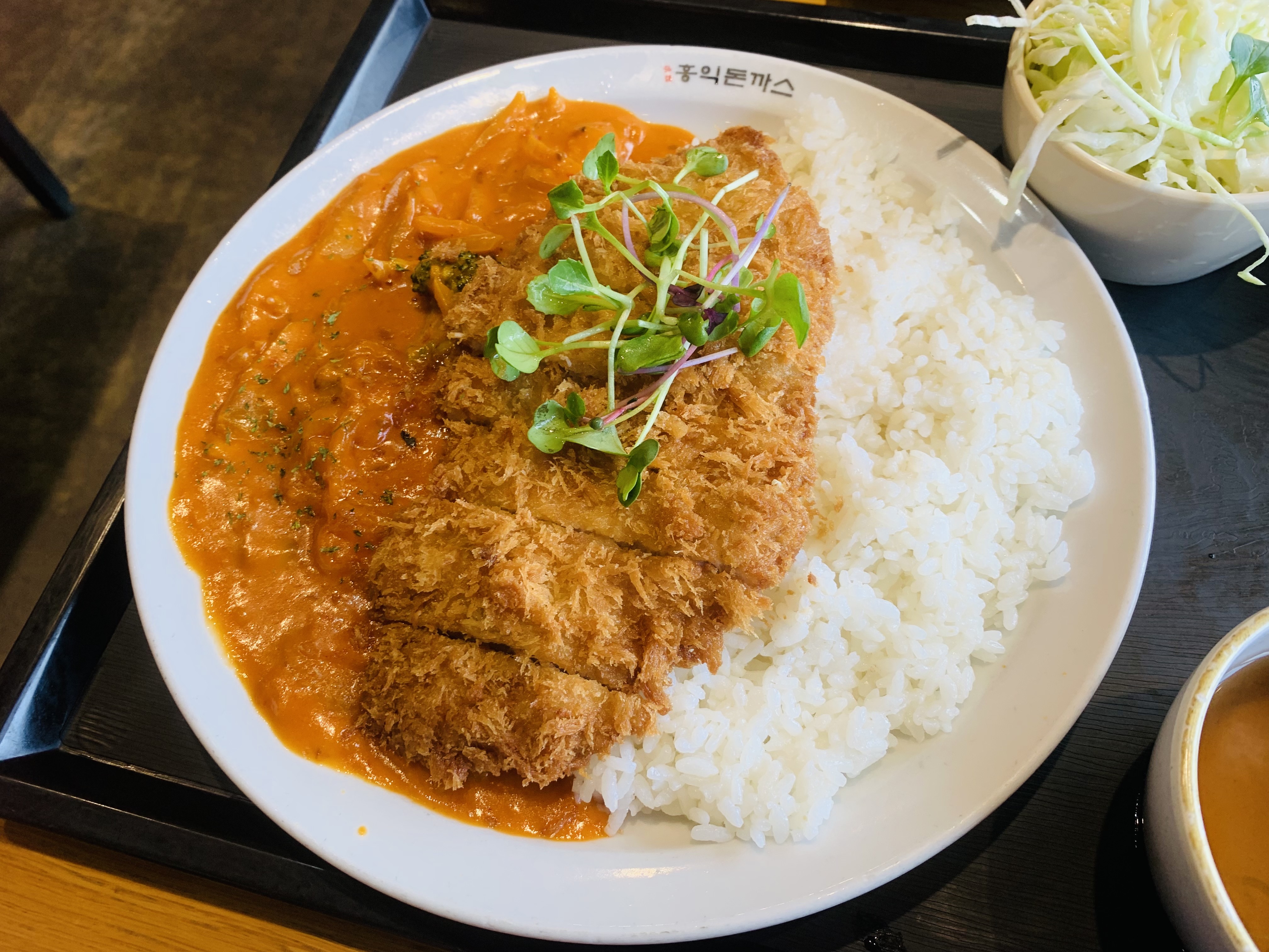 돈까스를 안좋아해서 홍익돈까스는 첨와봤는데 - 파주 운정역 맛집 홍익돈까스 안산본오점